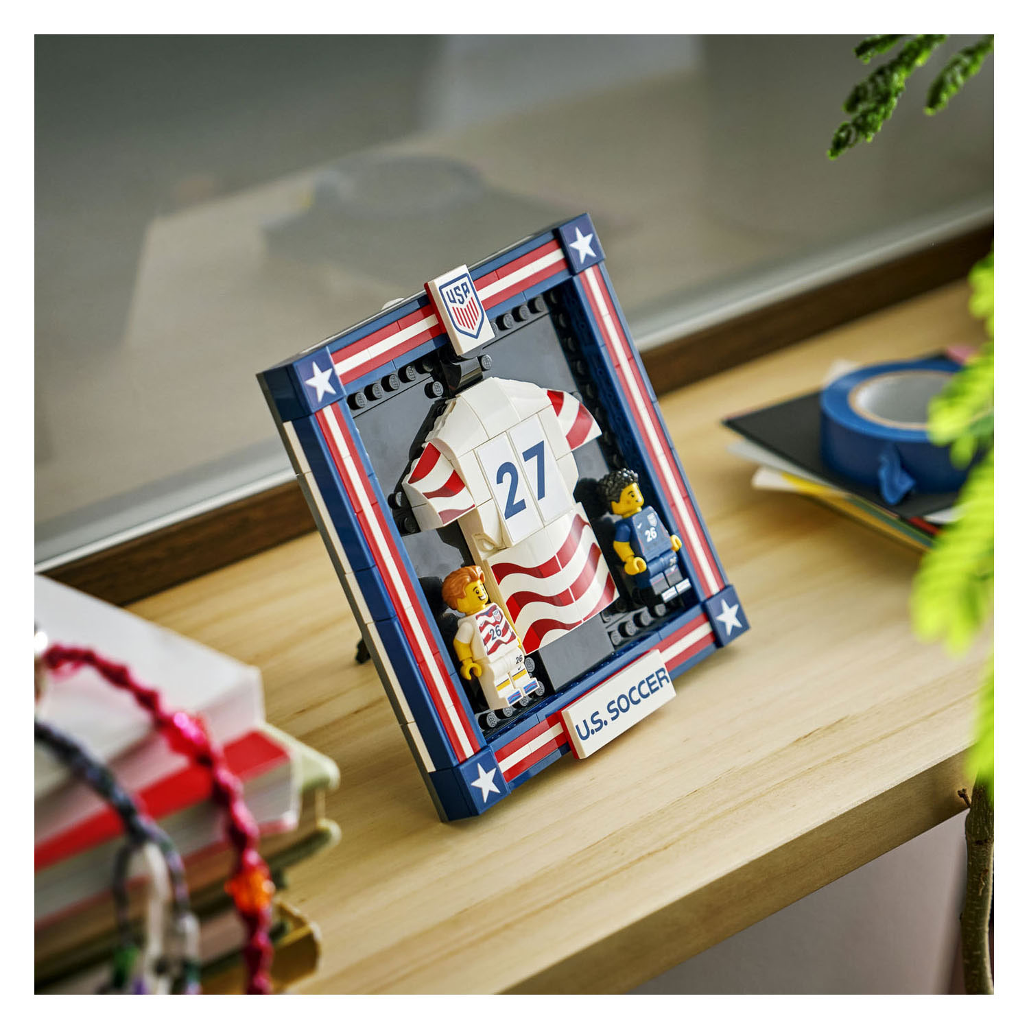 LEGO Editions 43033 Shirt van het Amerikaanse Voetbalteam 2026
