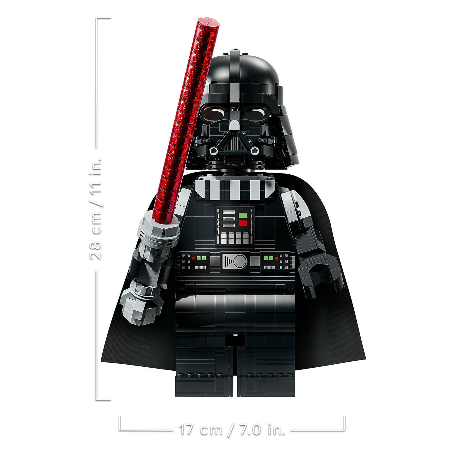 Figurine LEGO Star Wars 75461 Grand modèle de Dark Vador