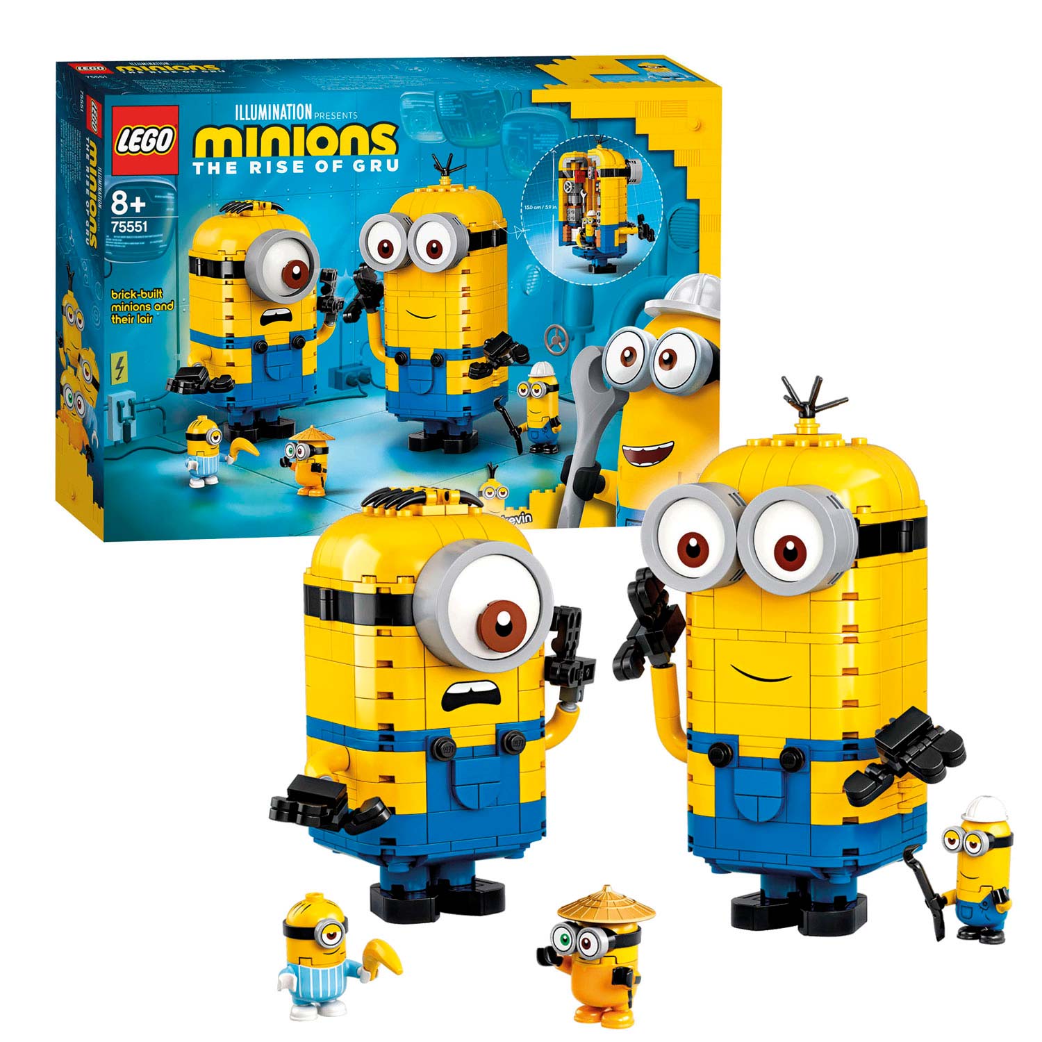 LEGO 75551 Minions Figurensteine ​​und ihr Versteck