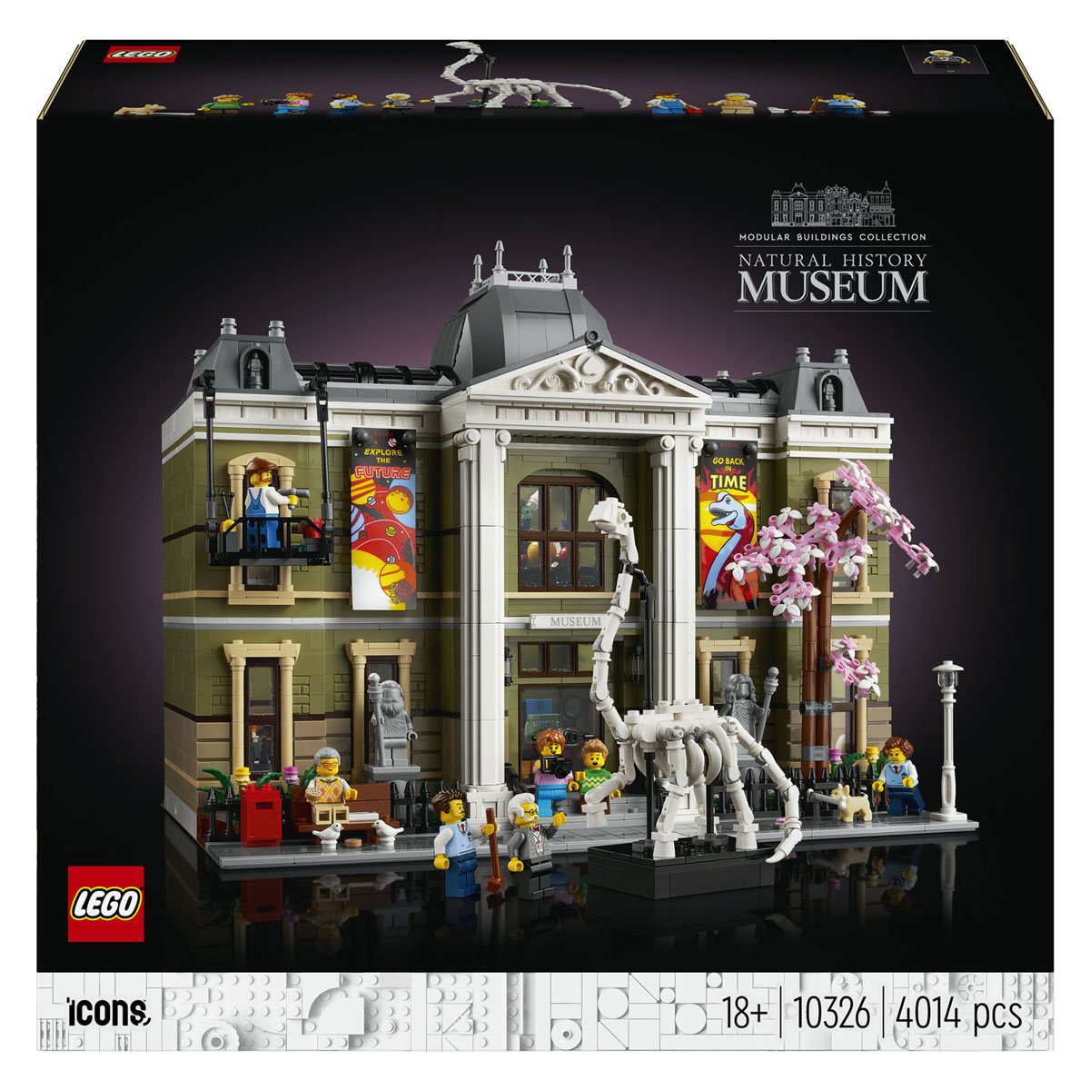 LEGO Icons 10326 Musée d'histoire naturelle