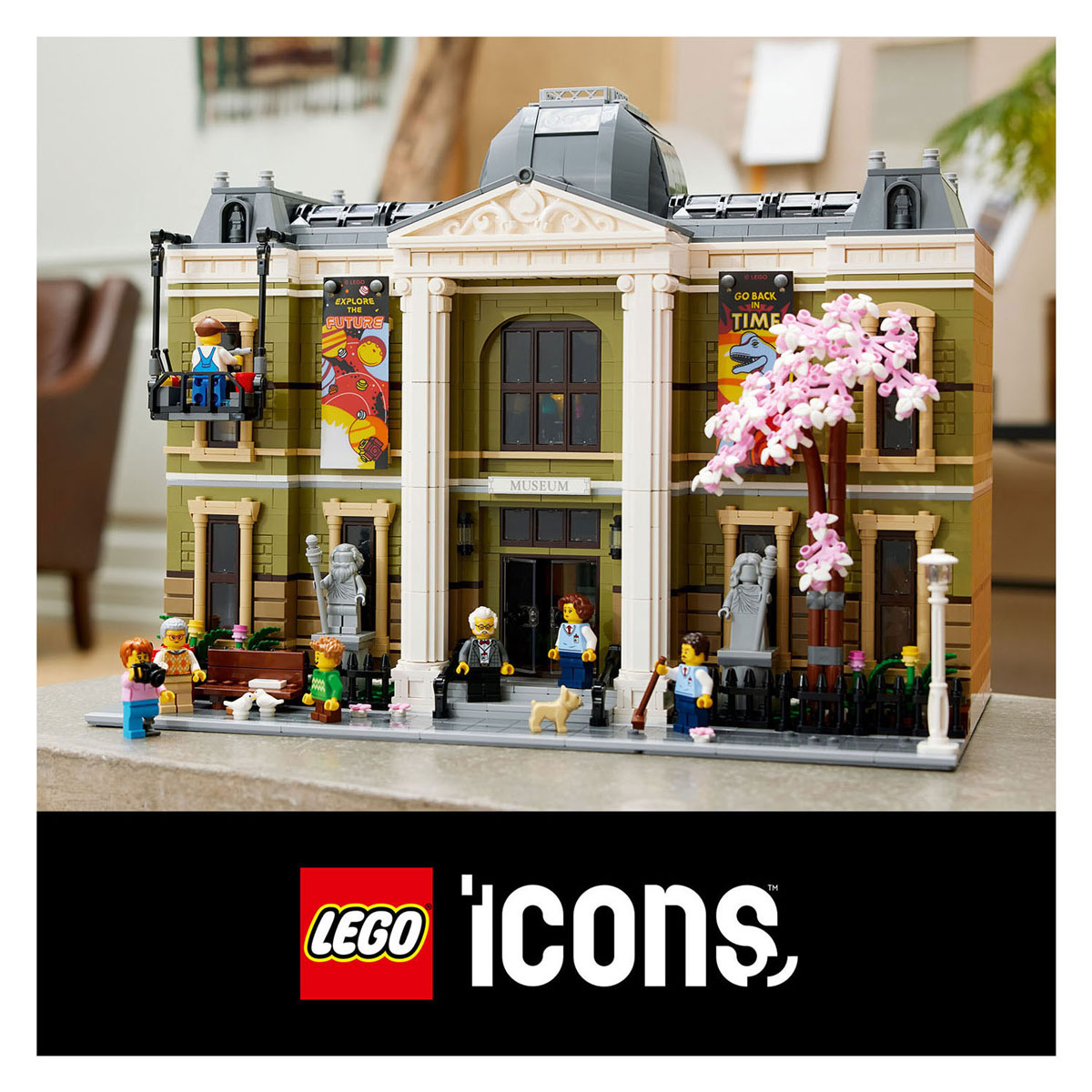 LEGO Icons 10326 Musée d'histoire naturelle