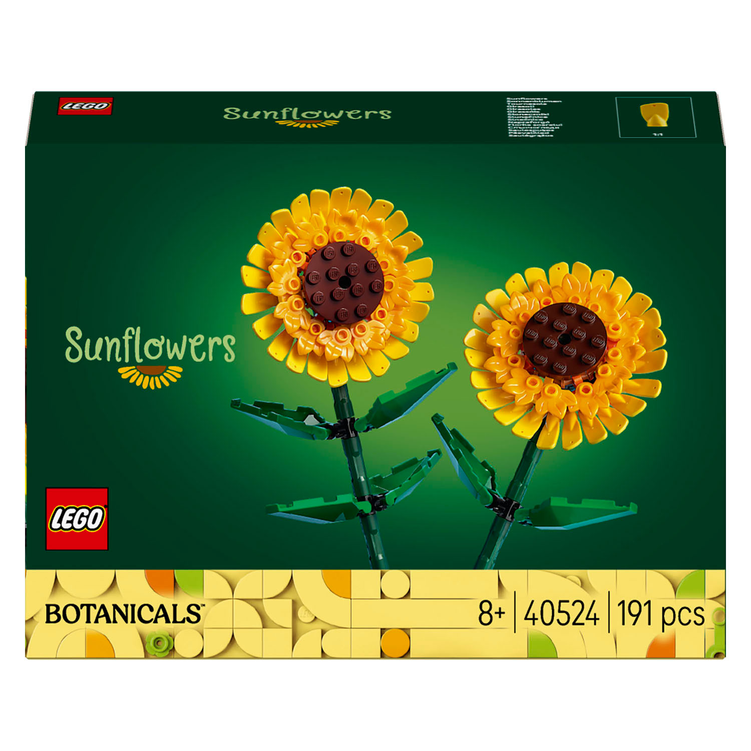 LEGO Botanicals 40524 LEL Flowers Zonnebloemen