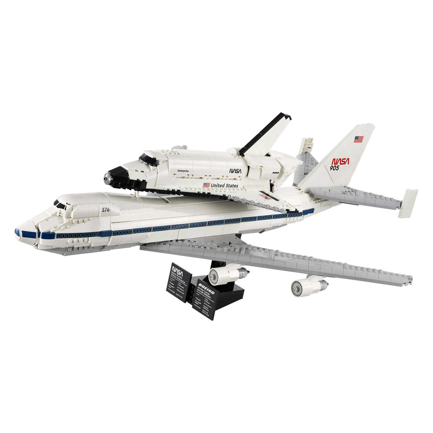 LEGO Icons 10360 Avion transporteur de navette