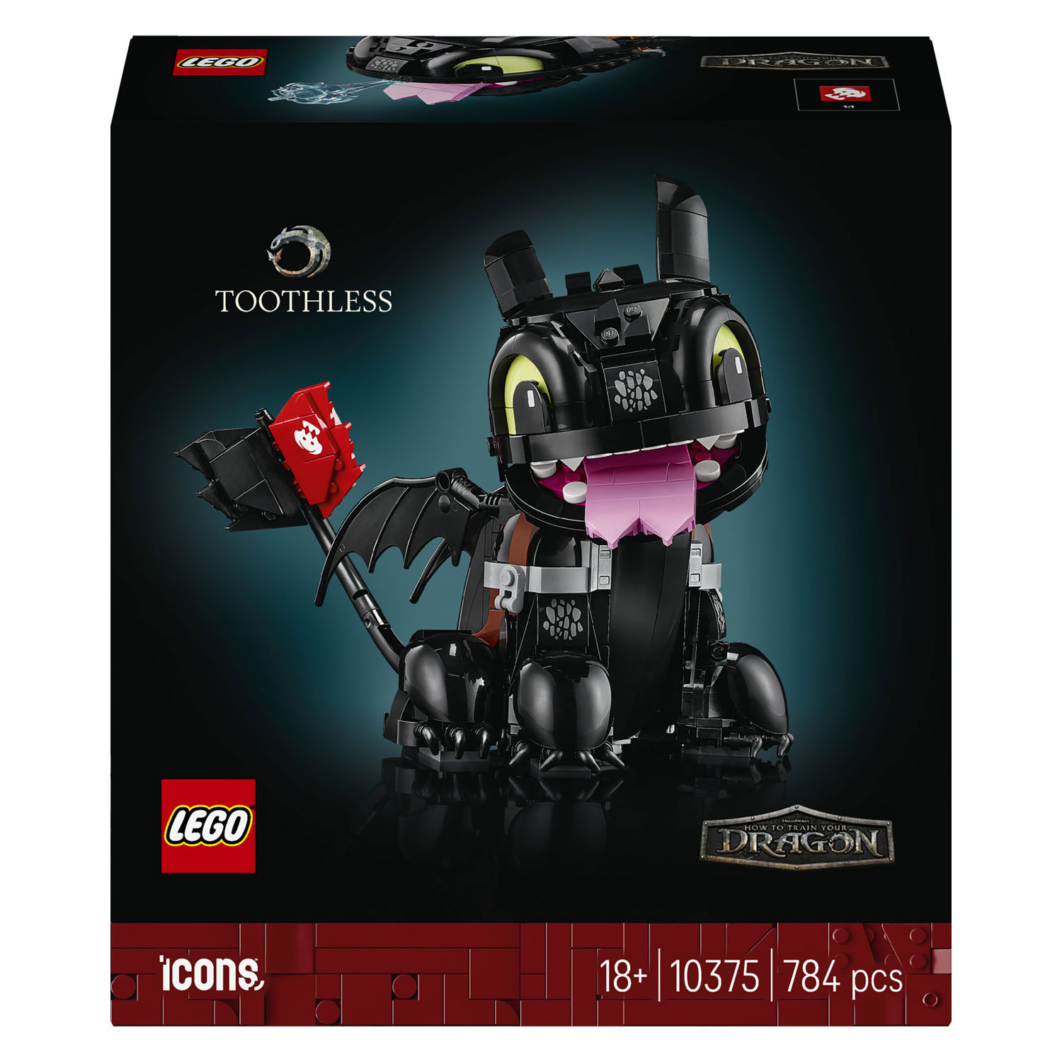 LEGO Icons 10375 Dragons : Krokmou