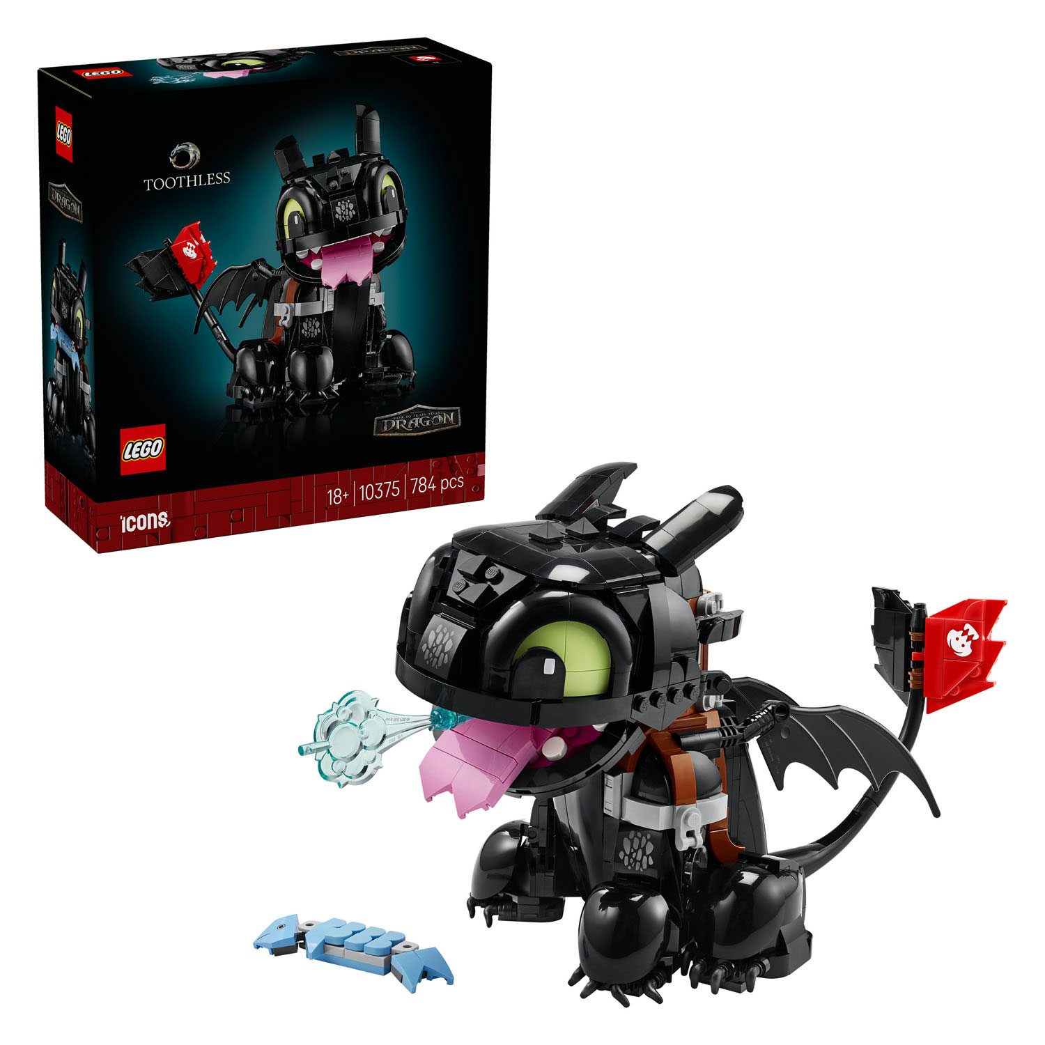 LEGO Icons 10375 Dragons : Krokmou