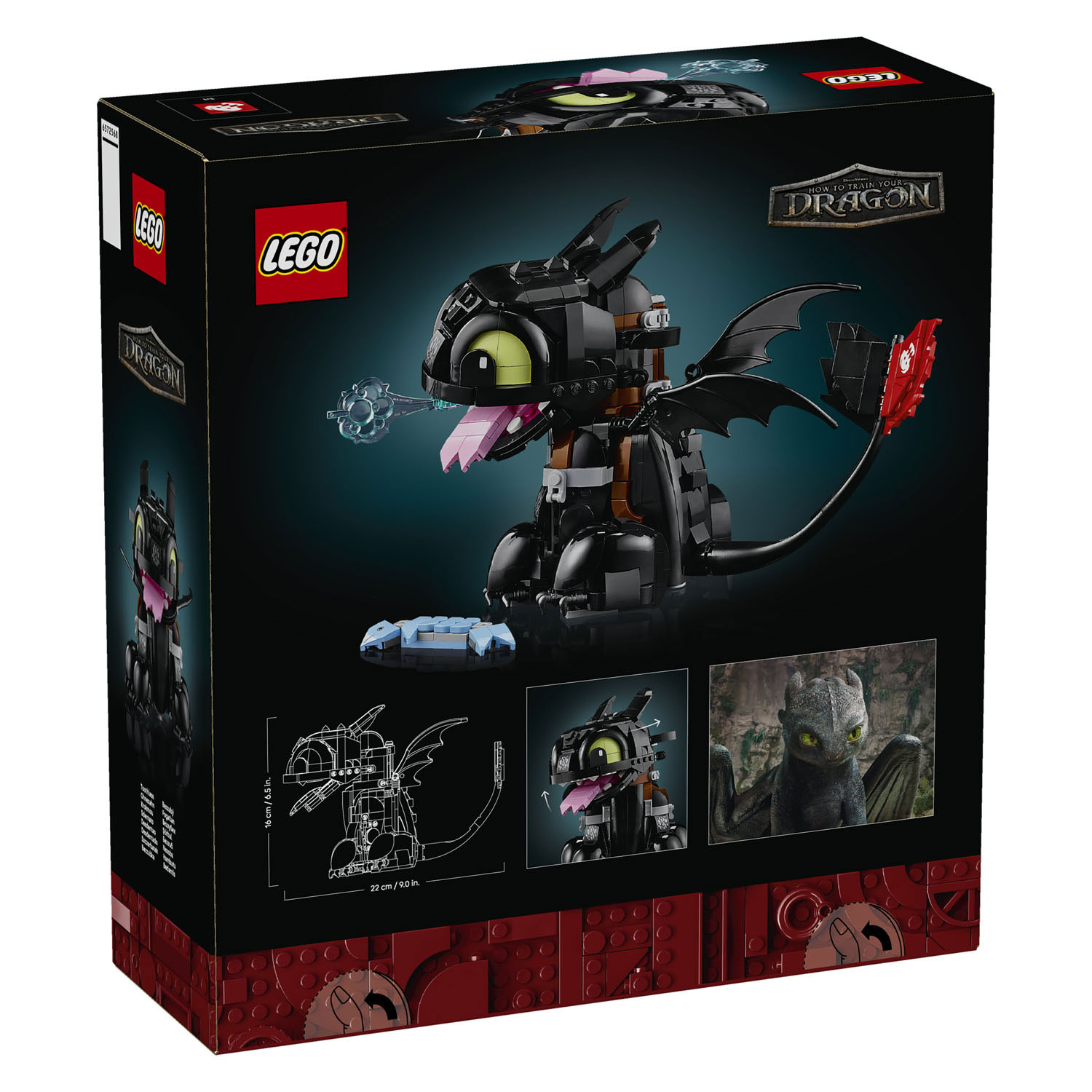 LEGO Icons 10375 Dragons : Krokmou