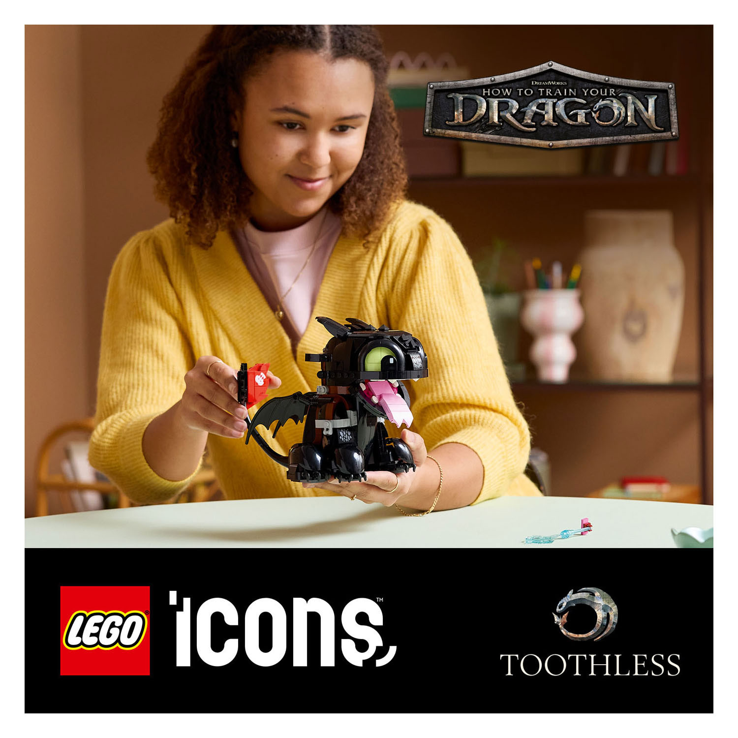 LEGO Icons 10375 Dragons : Krokmou