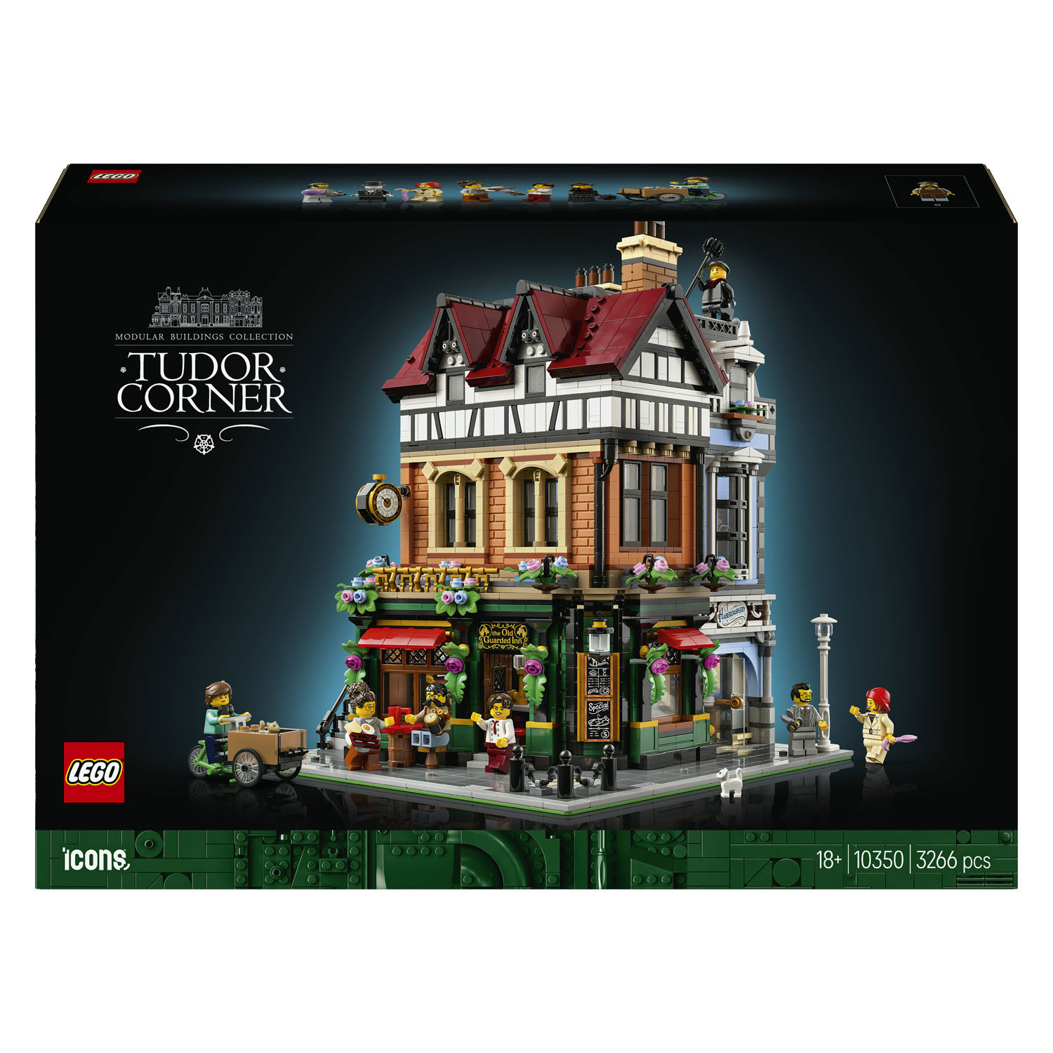 LEGO Icons 10350 Bâtiment d'angle de style Tudor