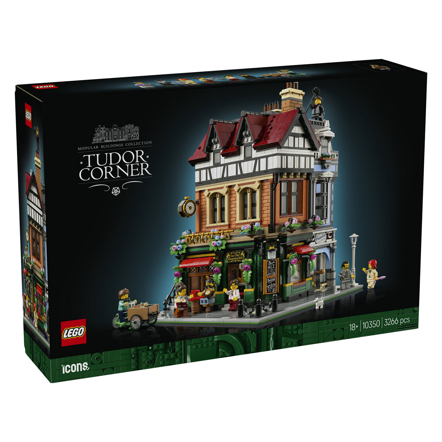 LEGO Icons 10350 Bâtiment d'angle de style Tudor