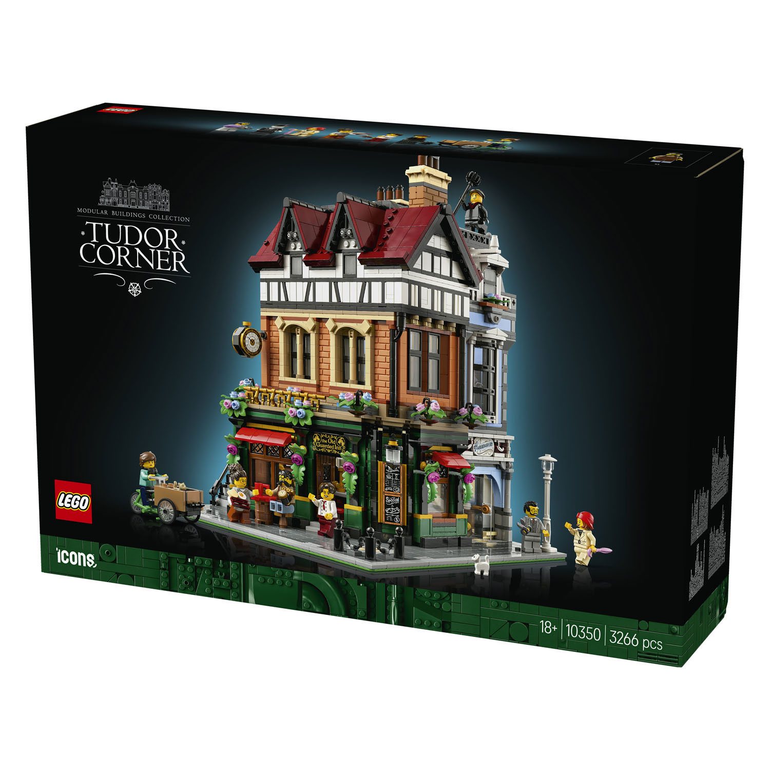 LEGO Icons 10350 Bâtiment d'angle de style Tudor