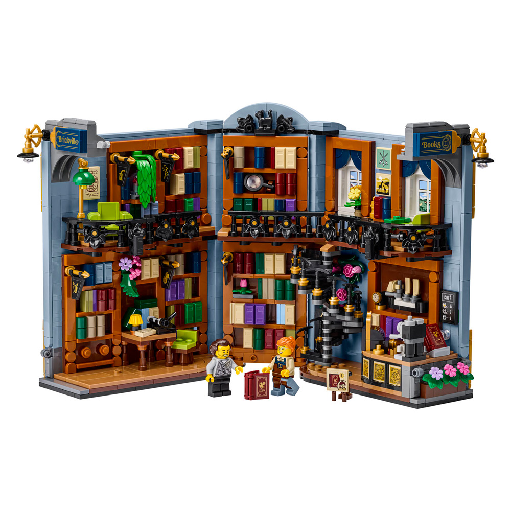 LEGO ICONS 11379 Boekensteun: Boekhandel