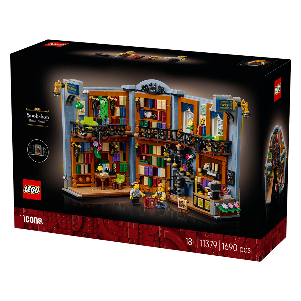 LEGO ICONS 11379 Boekensteun: Boekhandel