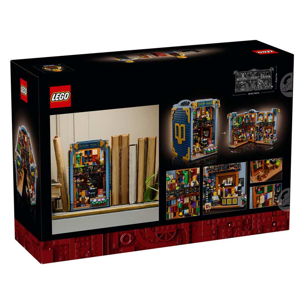LEGO ICONS 11379 Boekensteun: Boekhandel