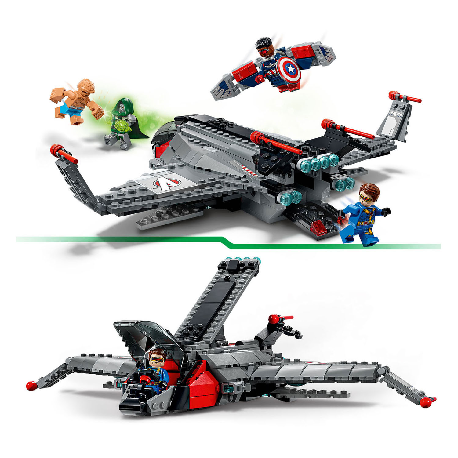 LEGO Marvel 76347 Avengers: Doomsday Quinjet
