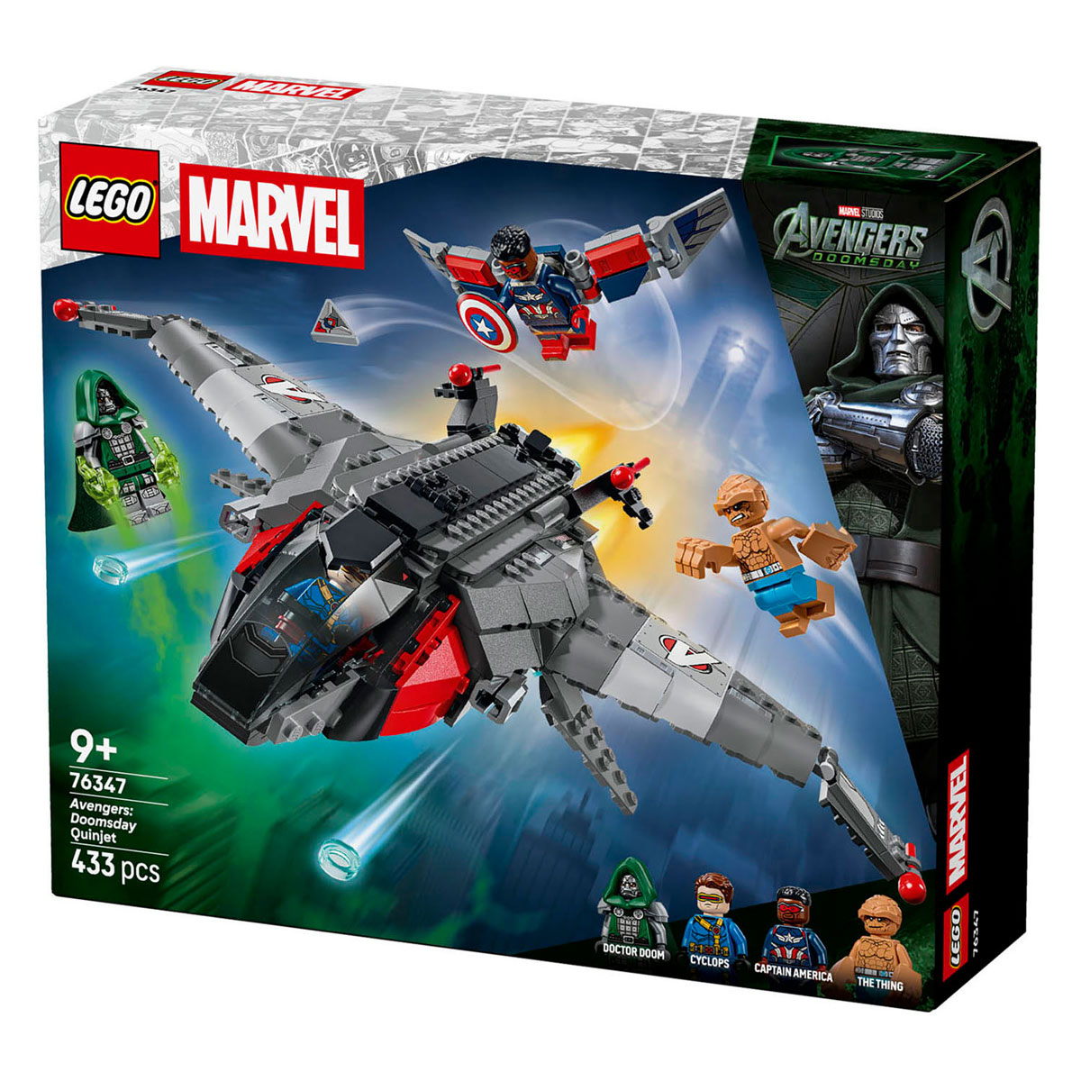 LEGO Marvel 76347 Avengers: Doomsday Quinjet