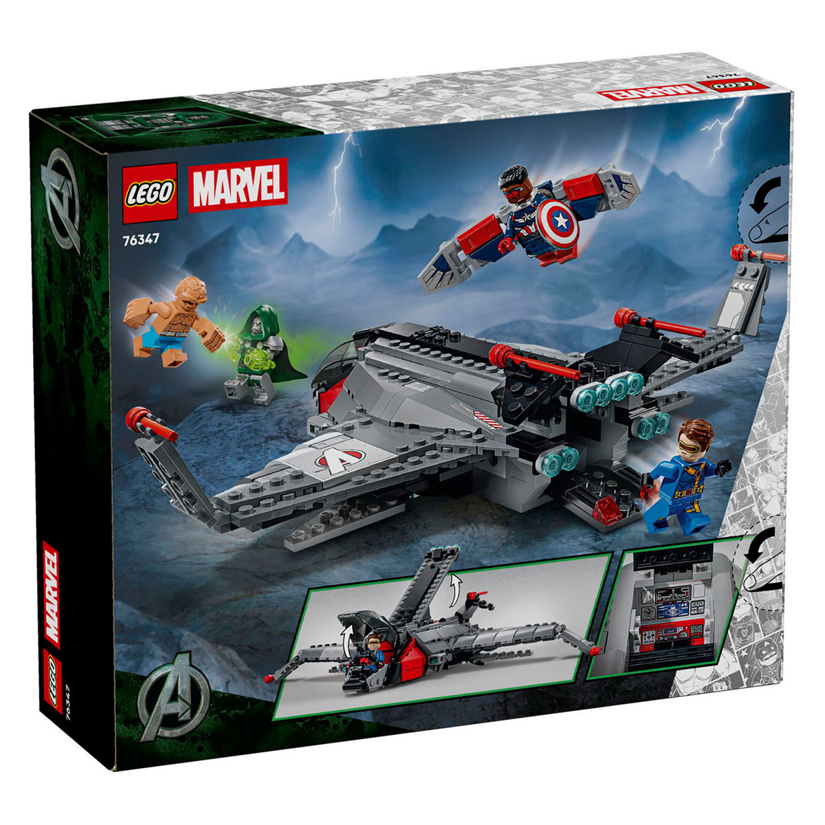 LEGO Marvel 76347 Avengers: Doomsday Quinjet