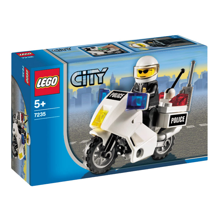 LEGO City 7235 La moto de police