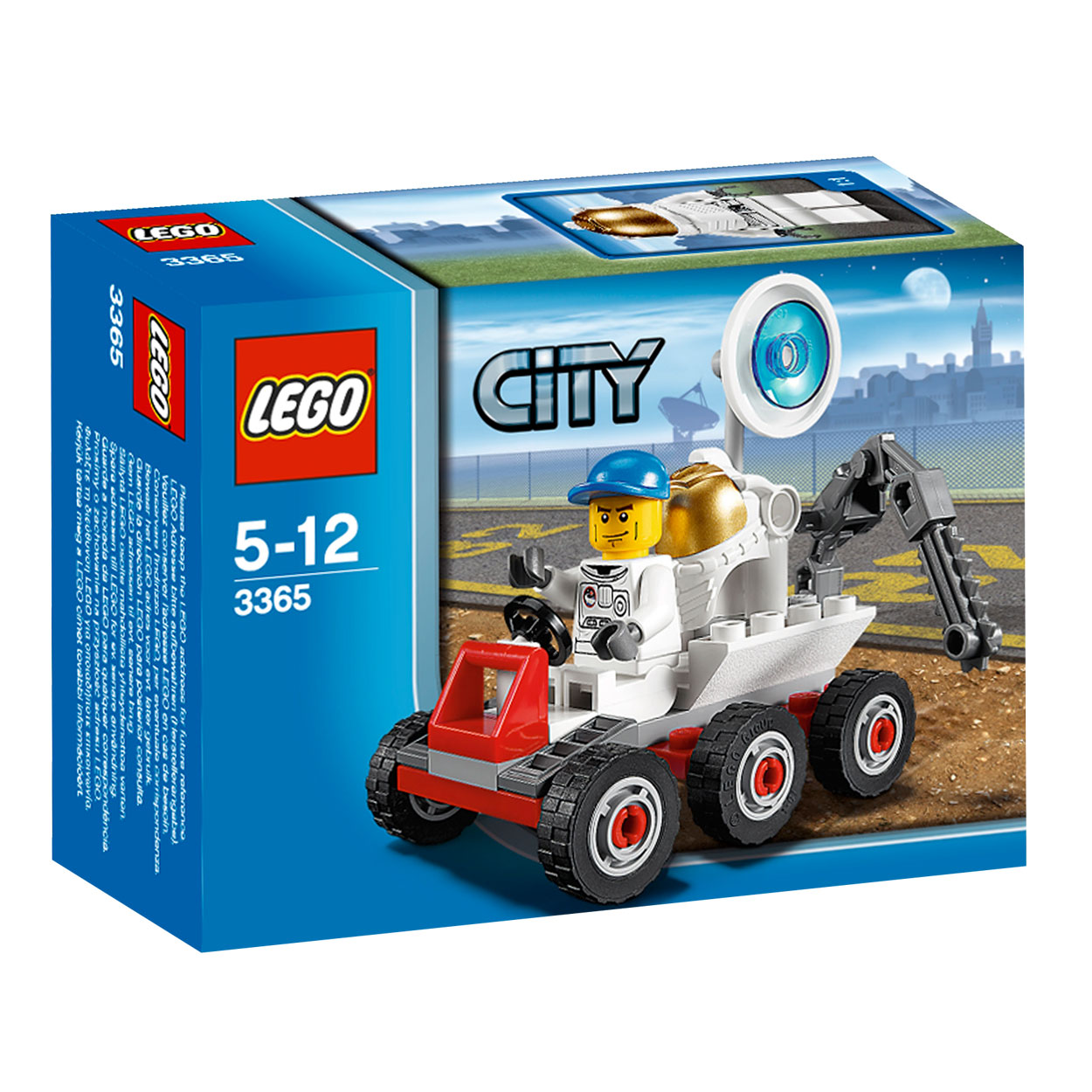 LEGO City 3365 Raumschiff Mondbuggy