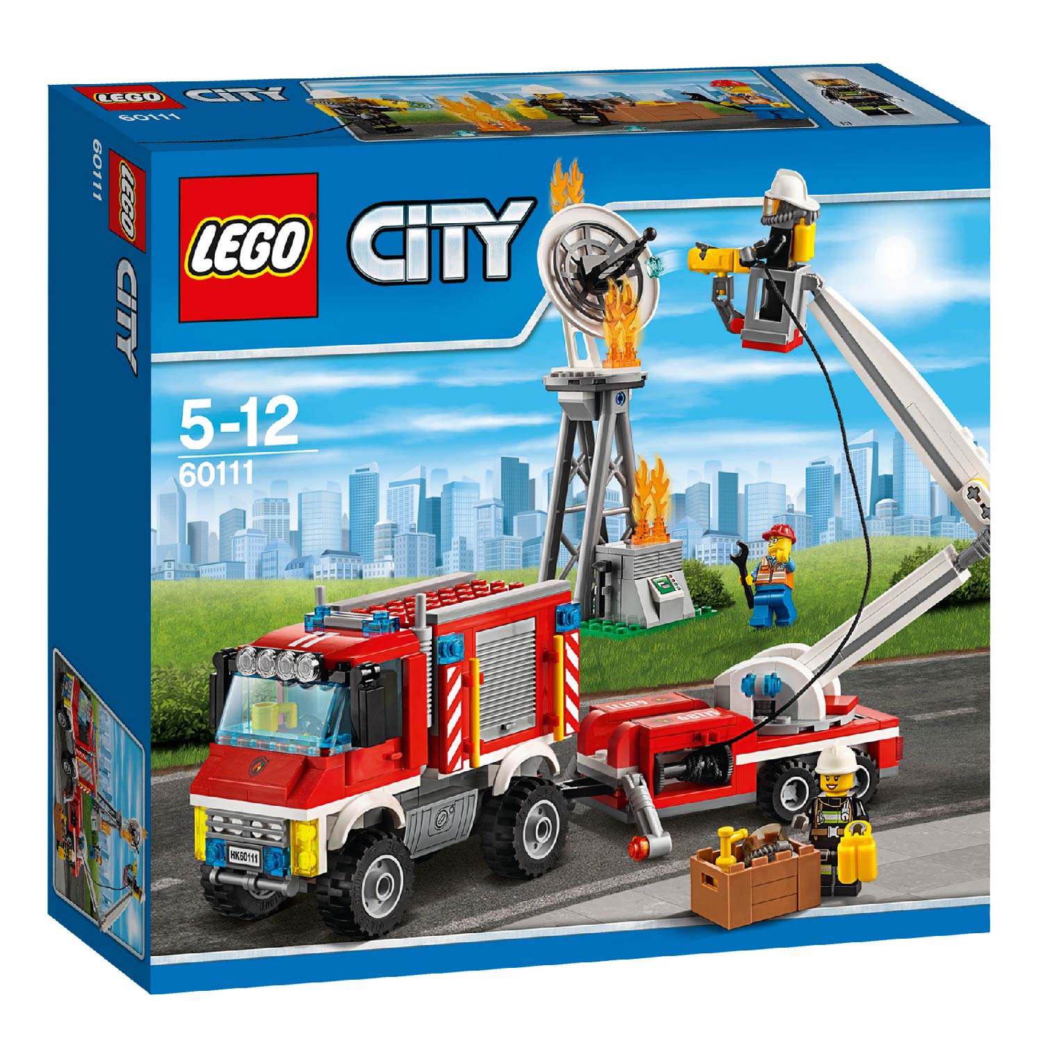 LEGO City 60111 Brandweer Hulpvoertuig