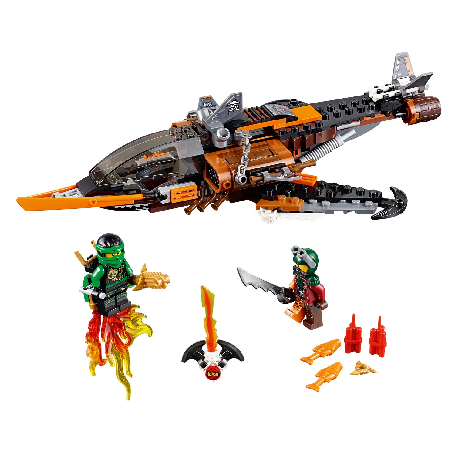 LEGO Ninjago 70601 Haaienvliegtuig