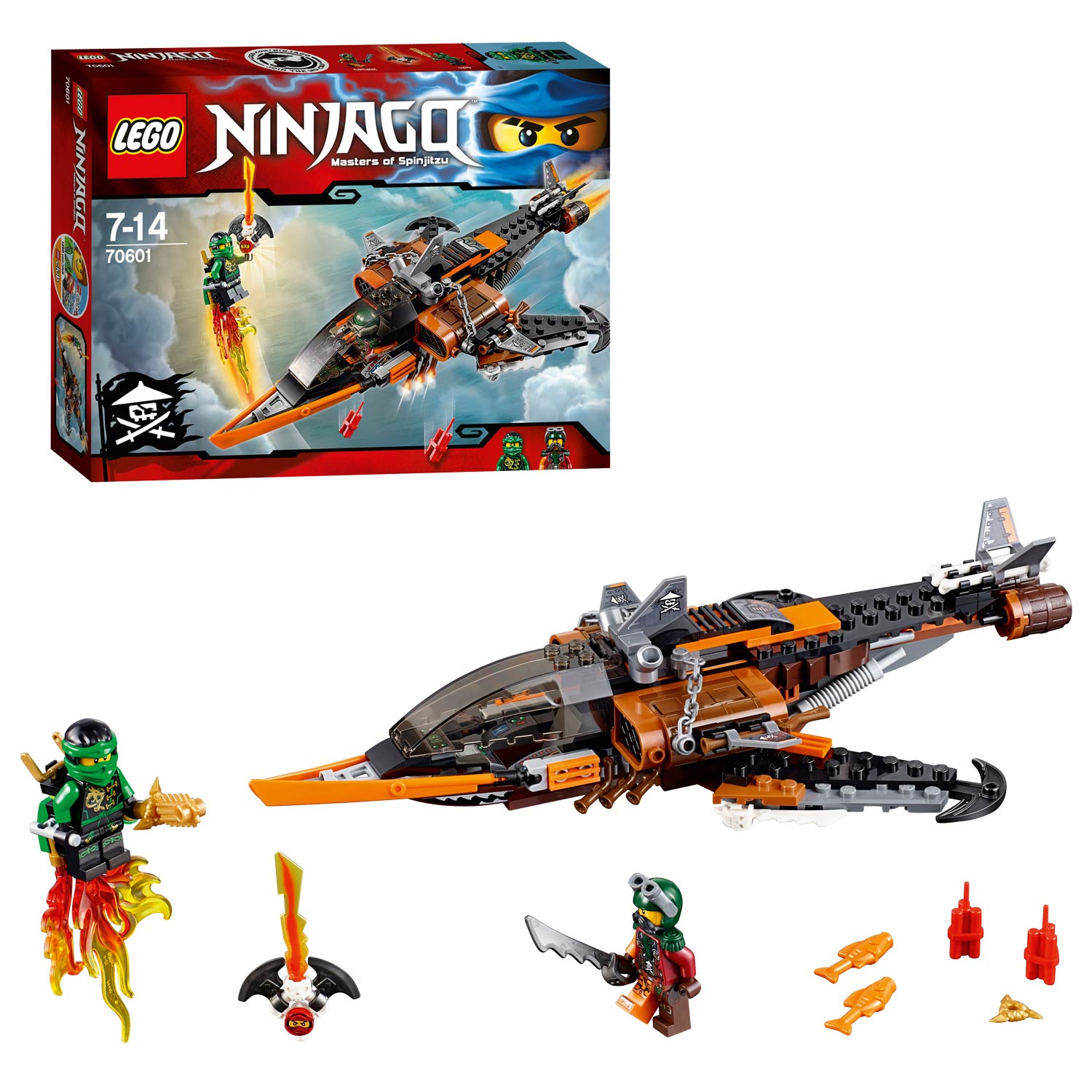 LEGO Ninjago 70601 Haaienvliegtuig