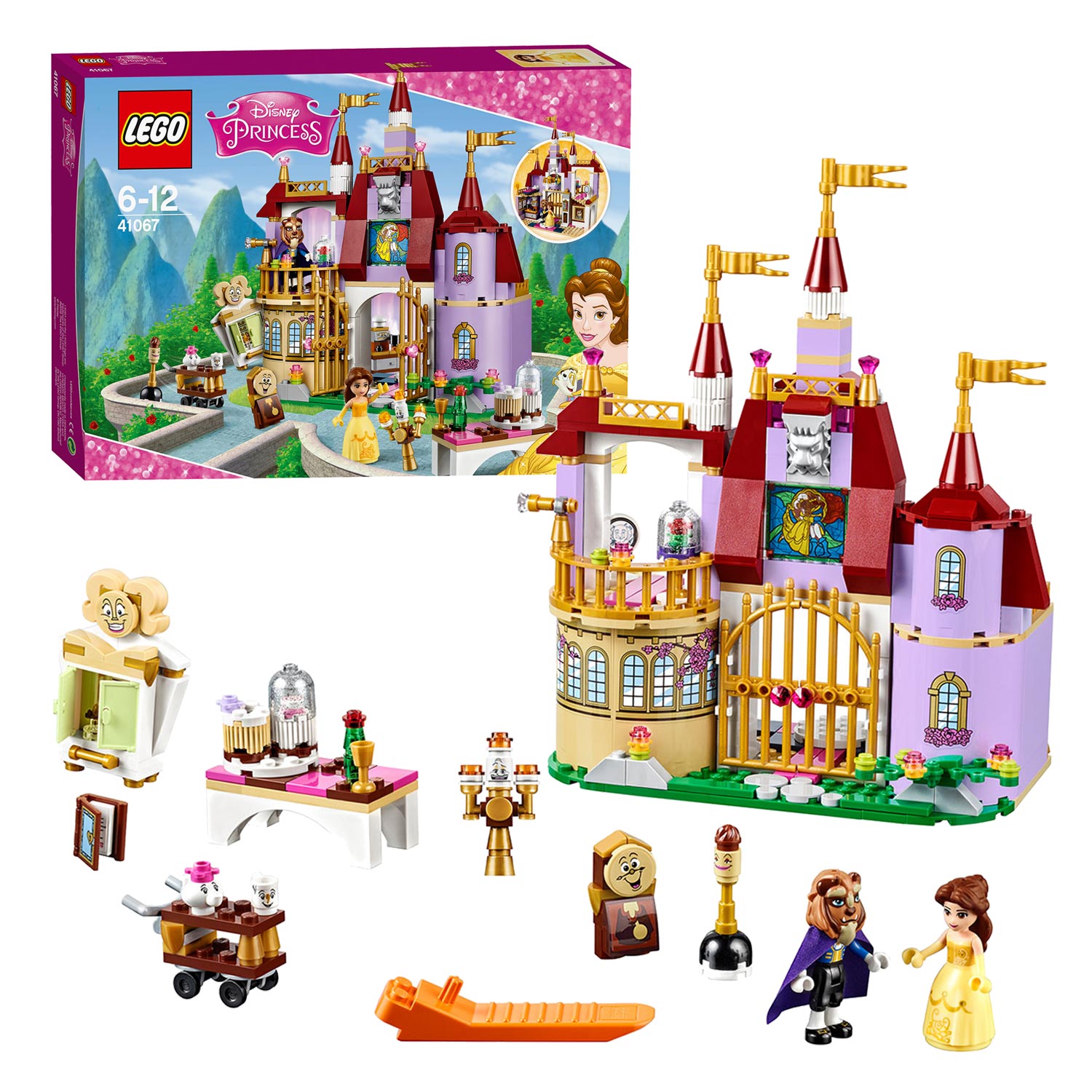 LEGO Disney Prinses 41067 Belle's Betoverde Kasteel