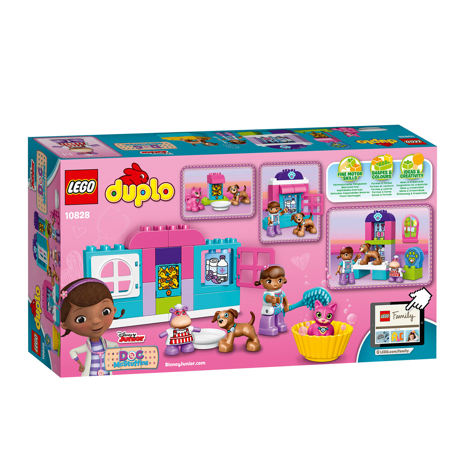 LEGO DUPLO 10828 De Speelgoeddokter Huisdierenkliniek