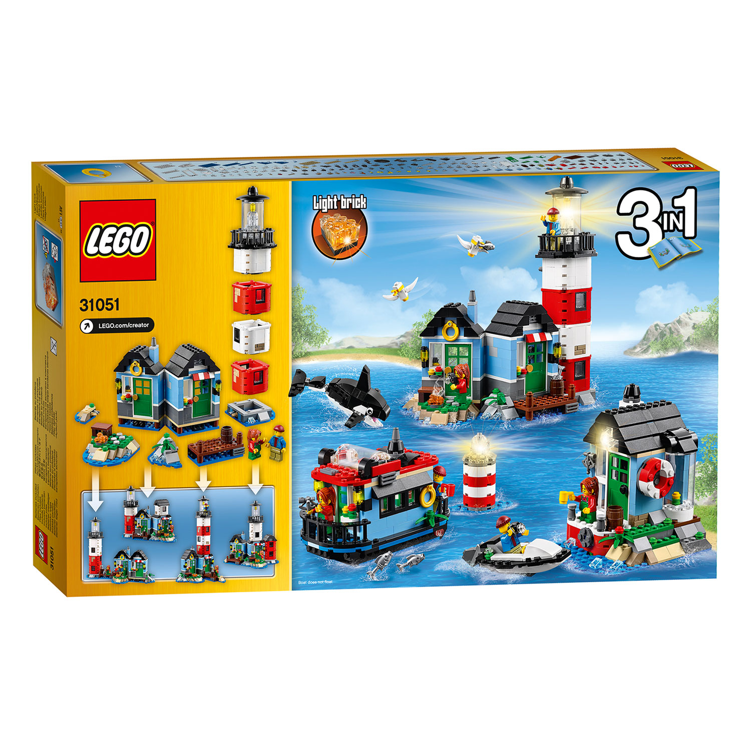 LEGO Creator 31051 Vuurtorenkaap