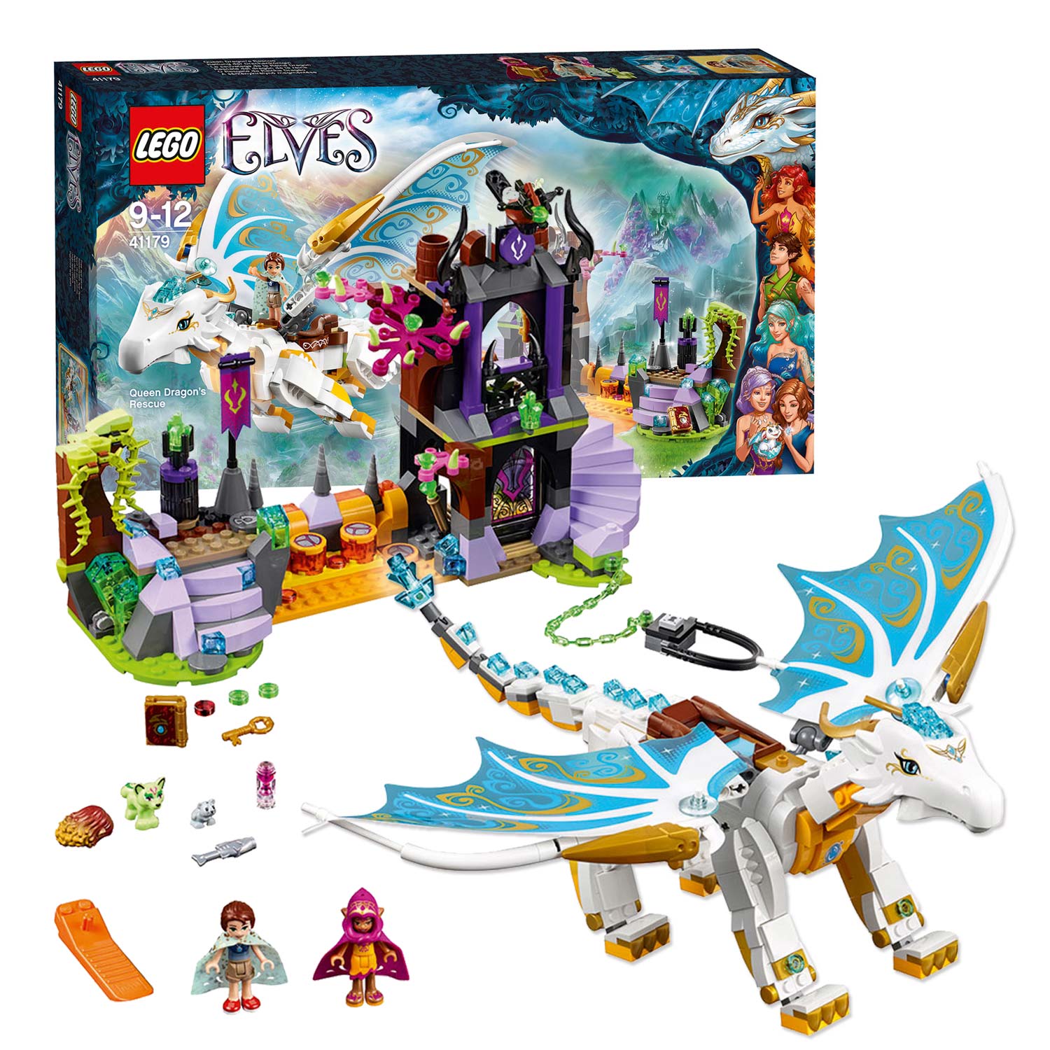 LEGO Elves 41179 Koninginnendraak Redding