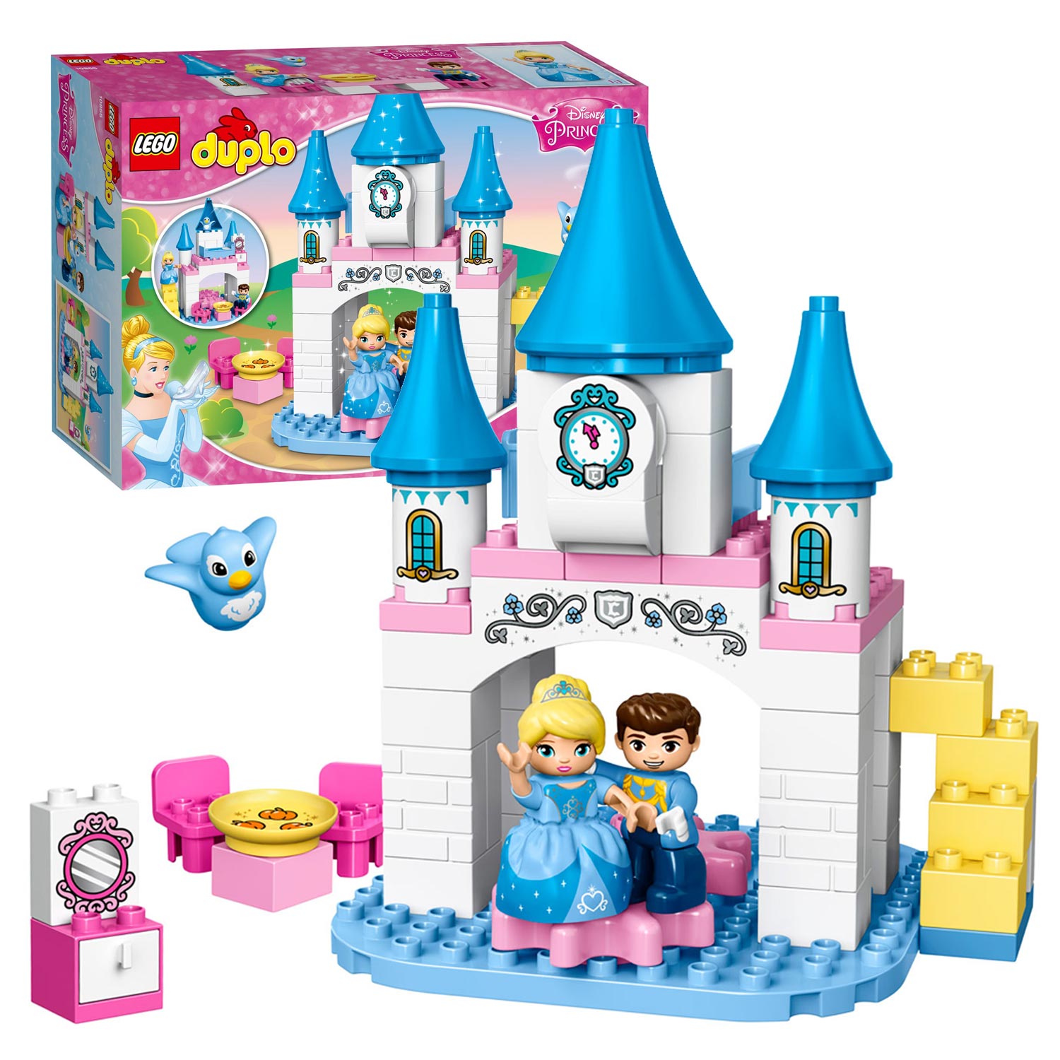 LEGO DUPLO Prinses 10855 Assepoesters Magische Kasteel