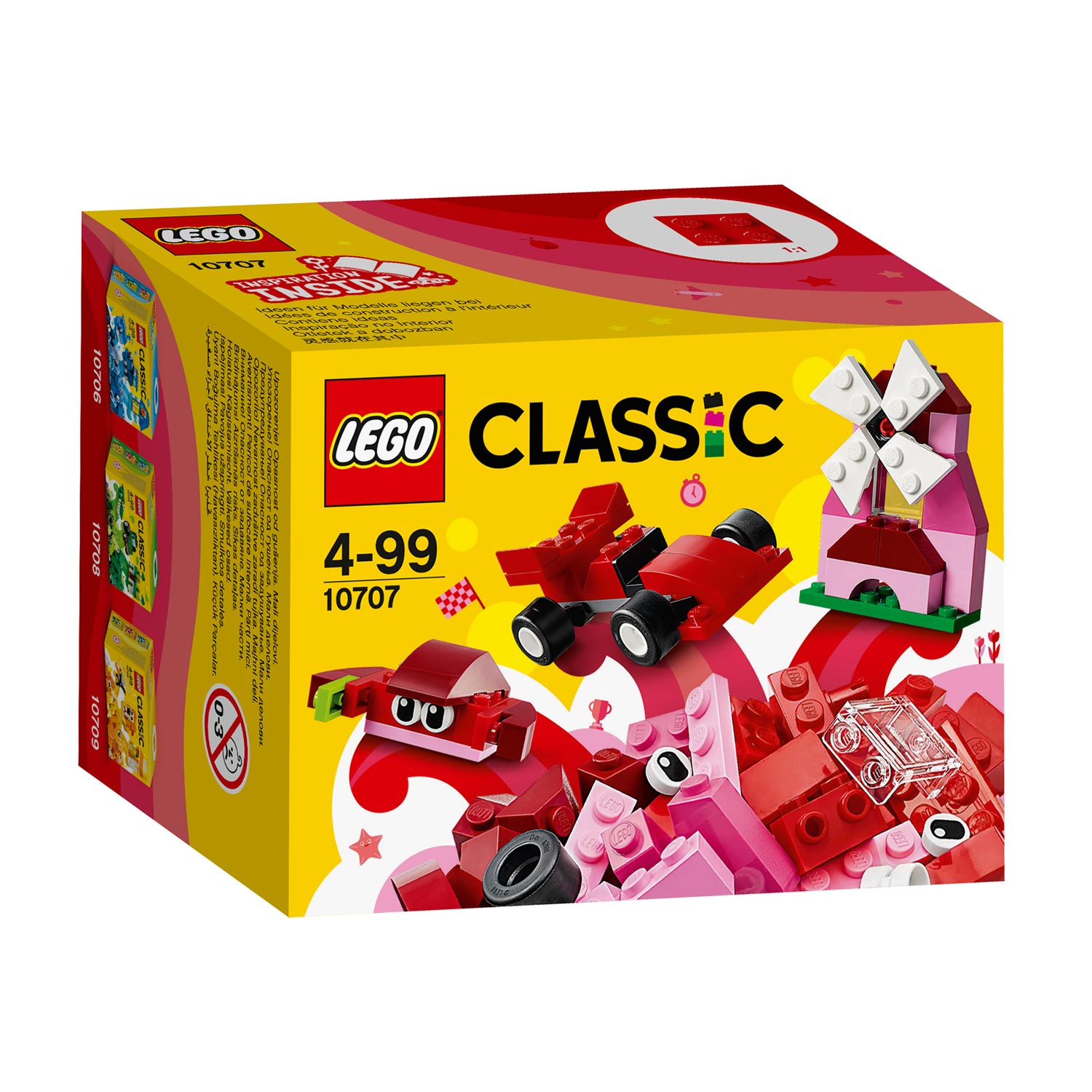 LEGO Classic 10707 Rode Creatieve Doos