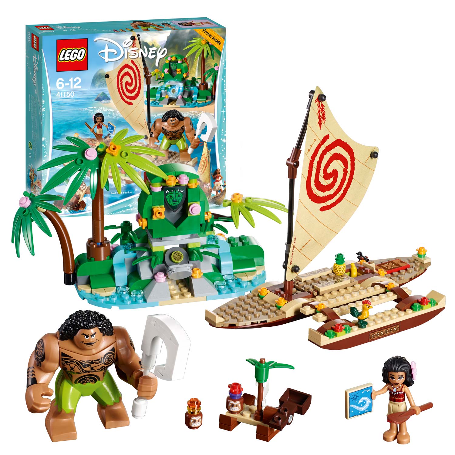 LEGO Disney Prinses 41150 Vaiana's Oceaanreis