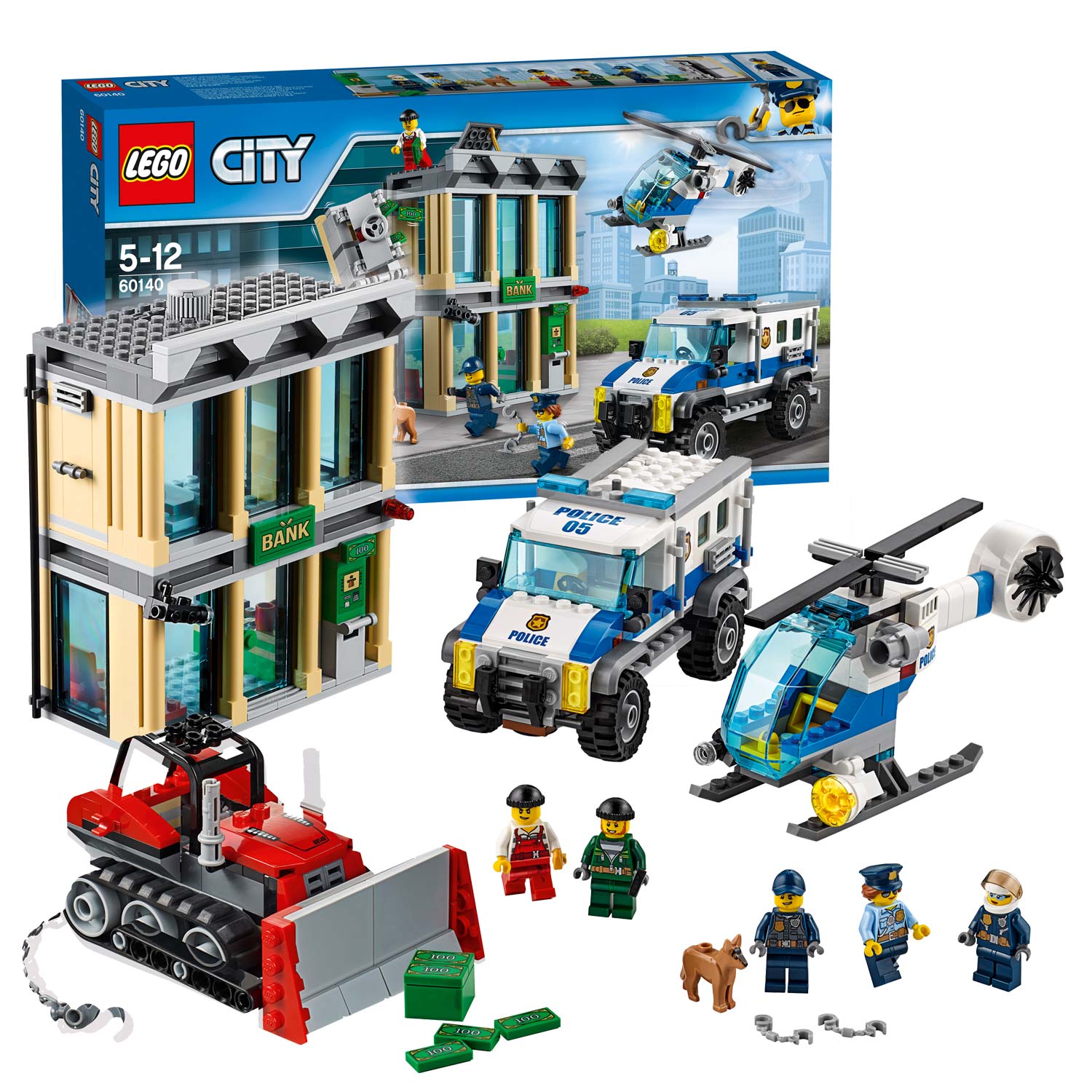 LEGO City 60140 Bulldozer Inbraak