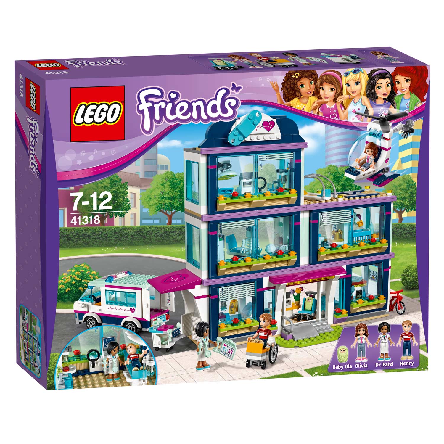 LEGO Friends 41318 Heartlake Ziekenhuis