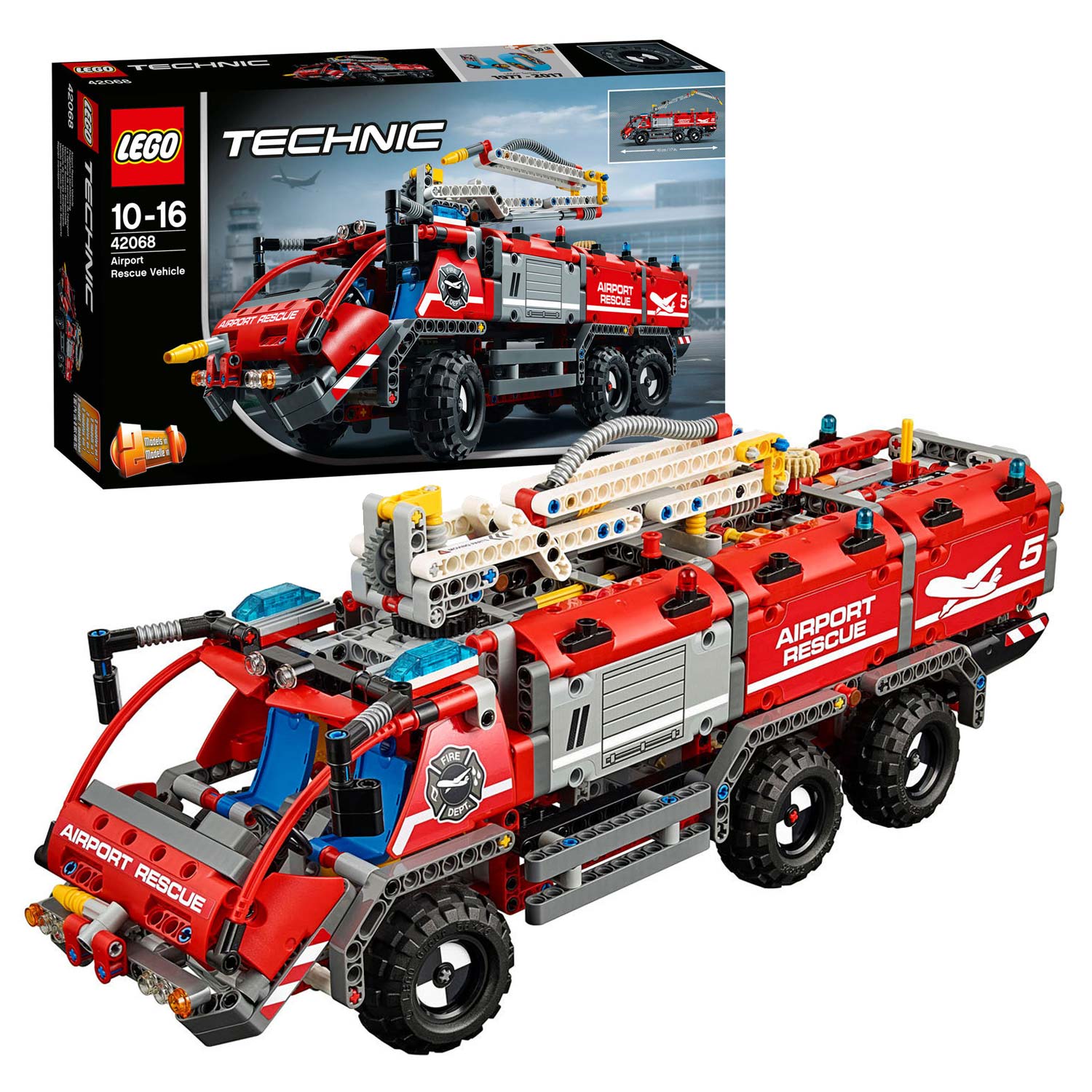 LEGO Technic 42068 Vliegveld Reddingsvoertuig