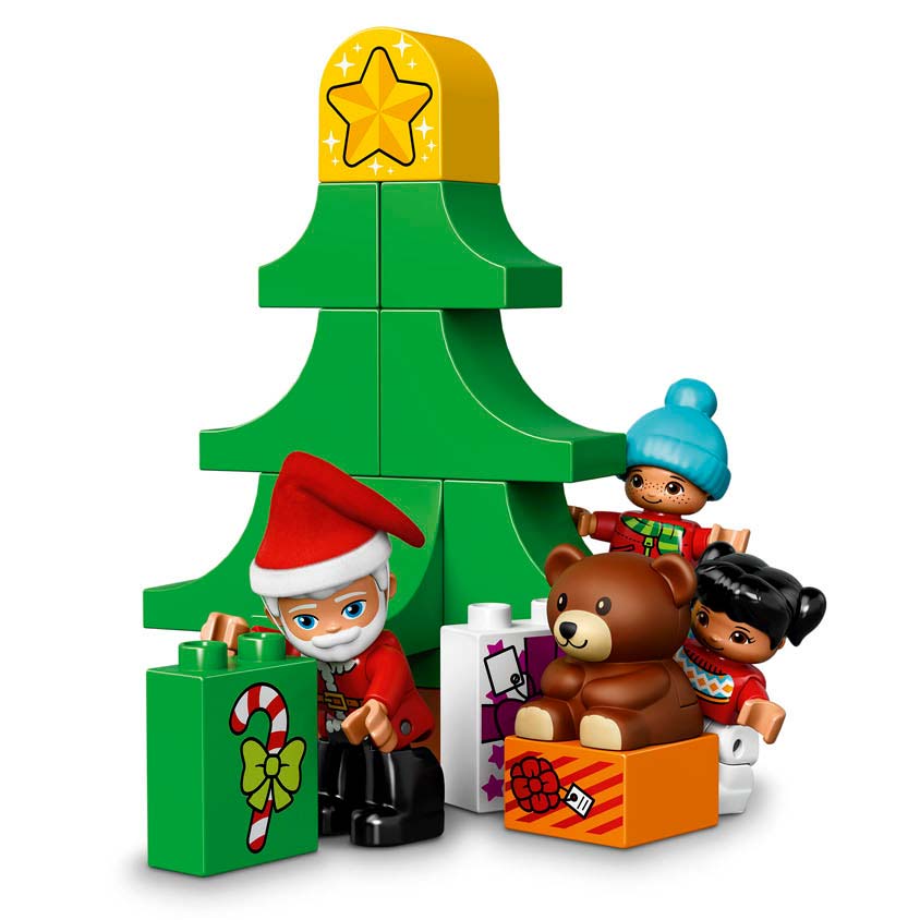 LEGO Duplo Town 10837 Wintervakantie van de Kerstman