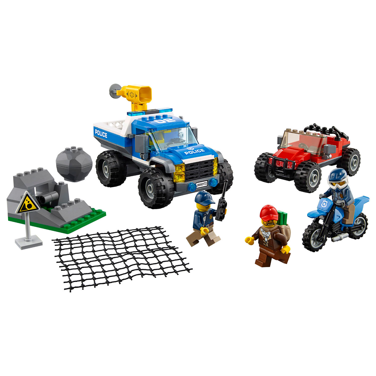 LEGO City 60172 Modderwegachtervolging