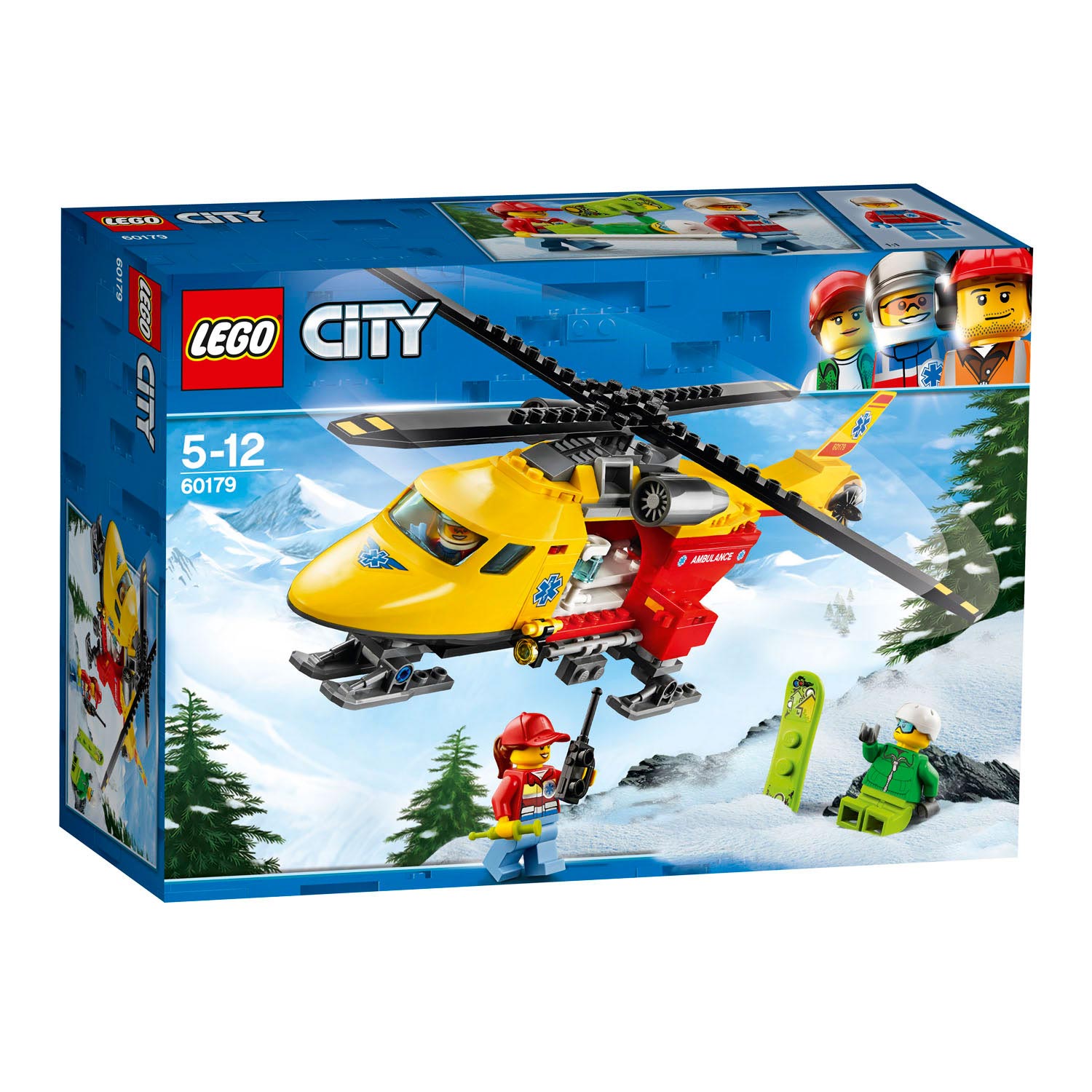 LEGO City 60179 Ambulancehelikopter