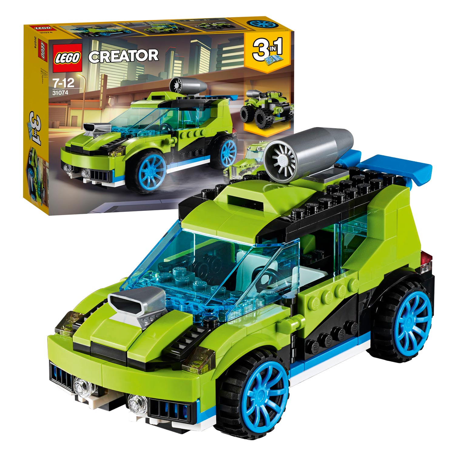 LEGO Creator 31074 Raketrallyauto