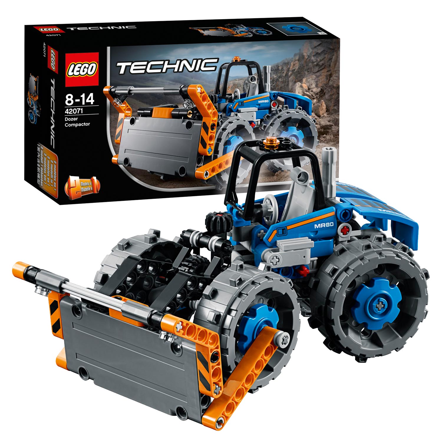 LEGO Technic 42071 Afvalpersdozer