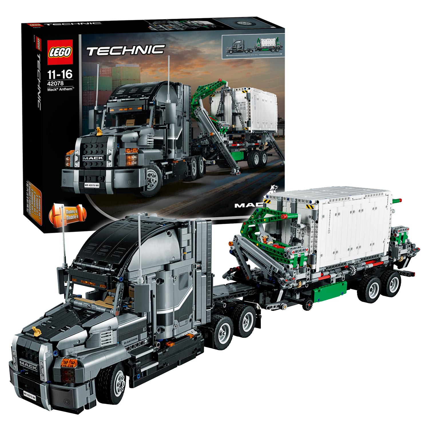 LEGO Technic 42078 Mack Anthem online kopen  Lobbes.nl