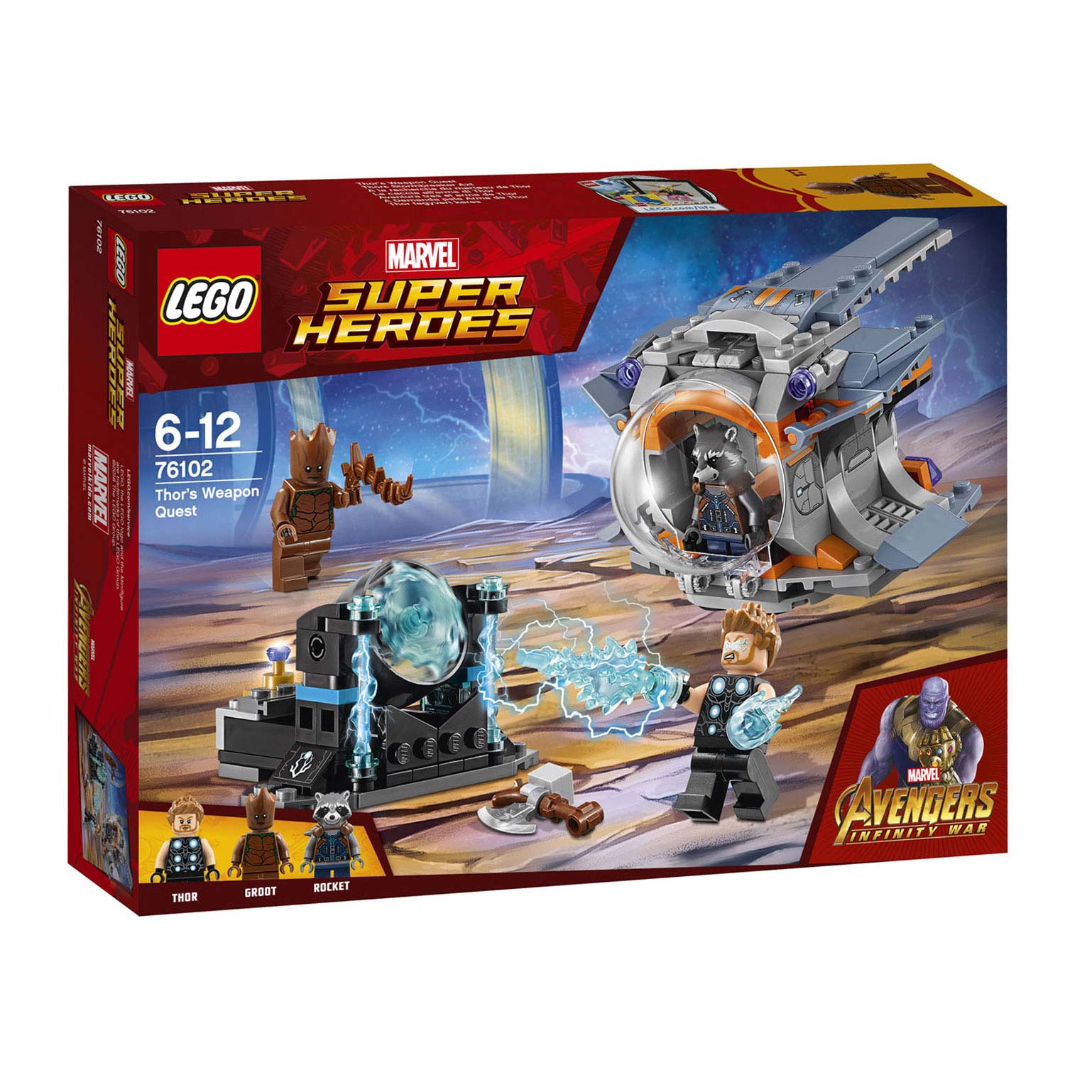 LEGO Marvel Super Heroes 76102 Thor's wapenzoektocht