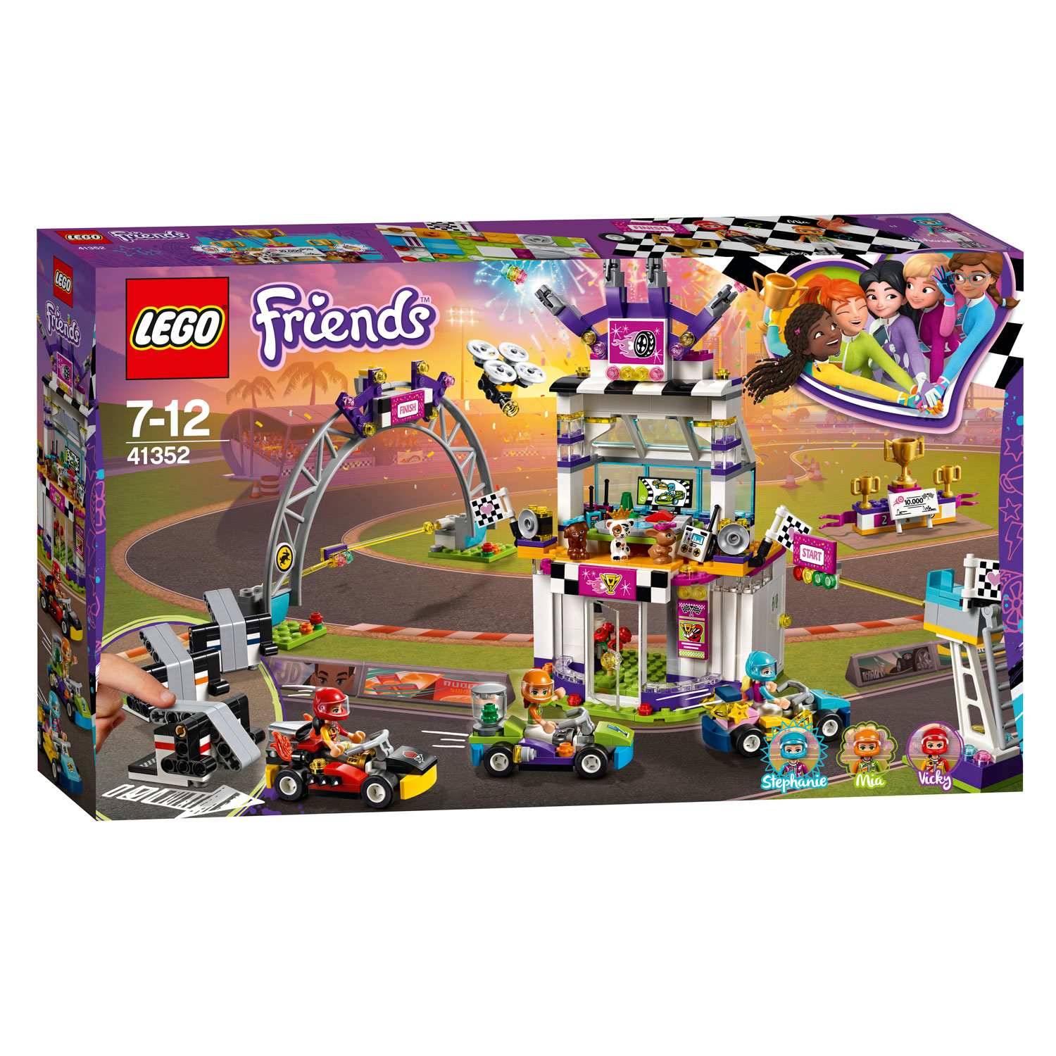LEGO Friends 41352 De Grote Racedag