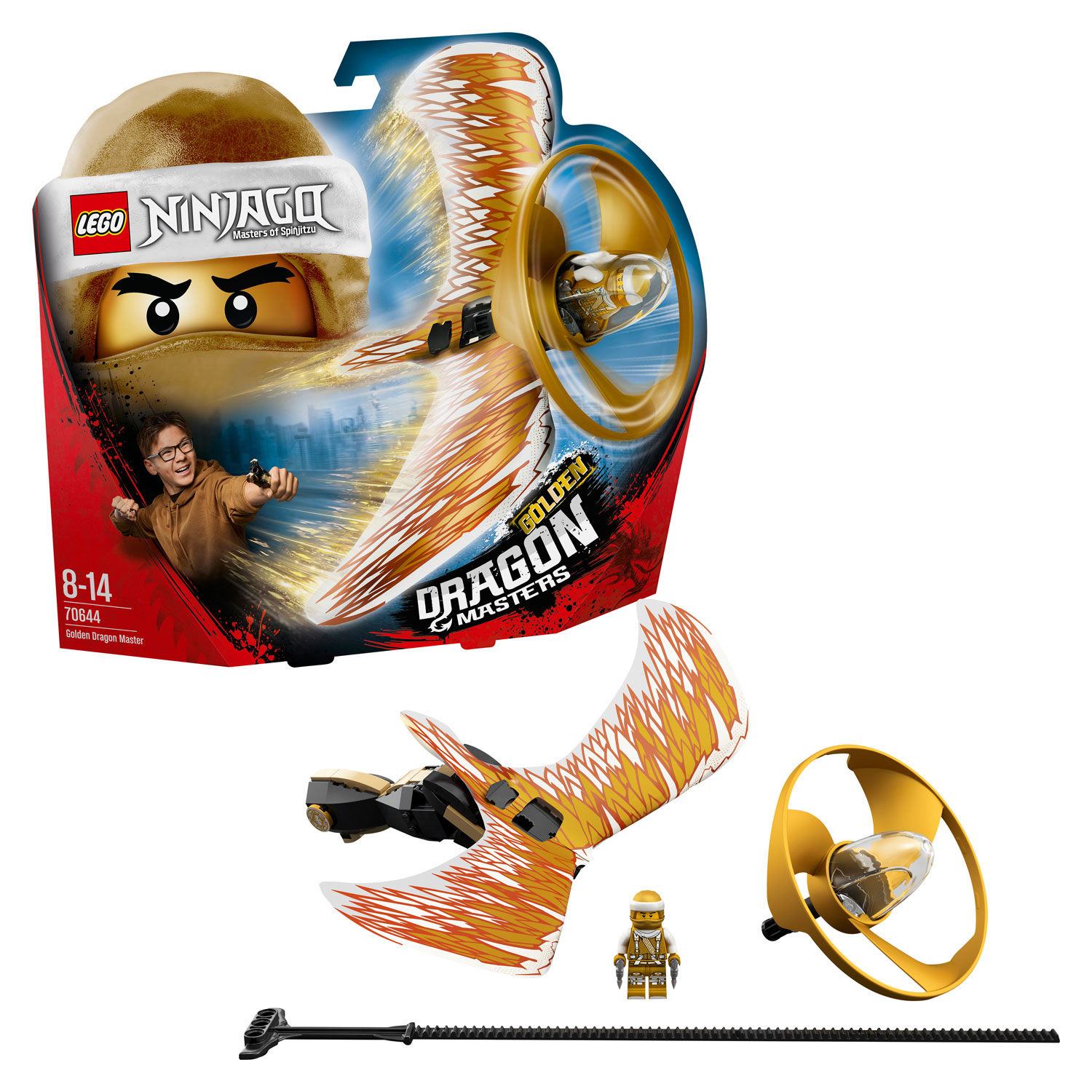 LEGO Ninjago 70644 Gouden Drakenmeester