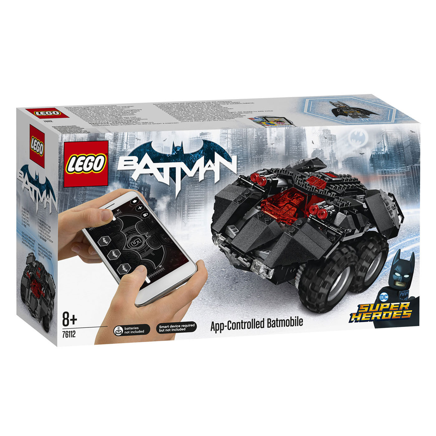 LEGO Super Heroes 76112 Batmobiel met App-bediening
