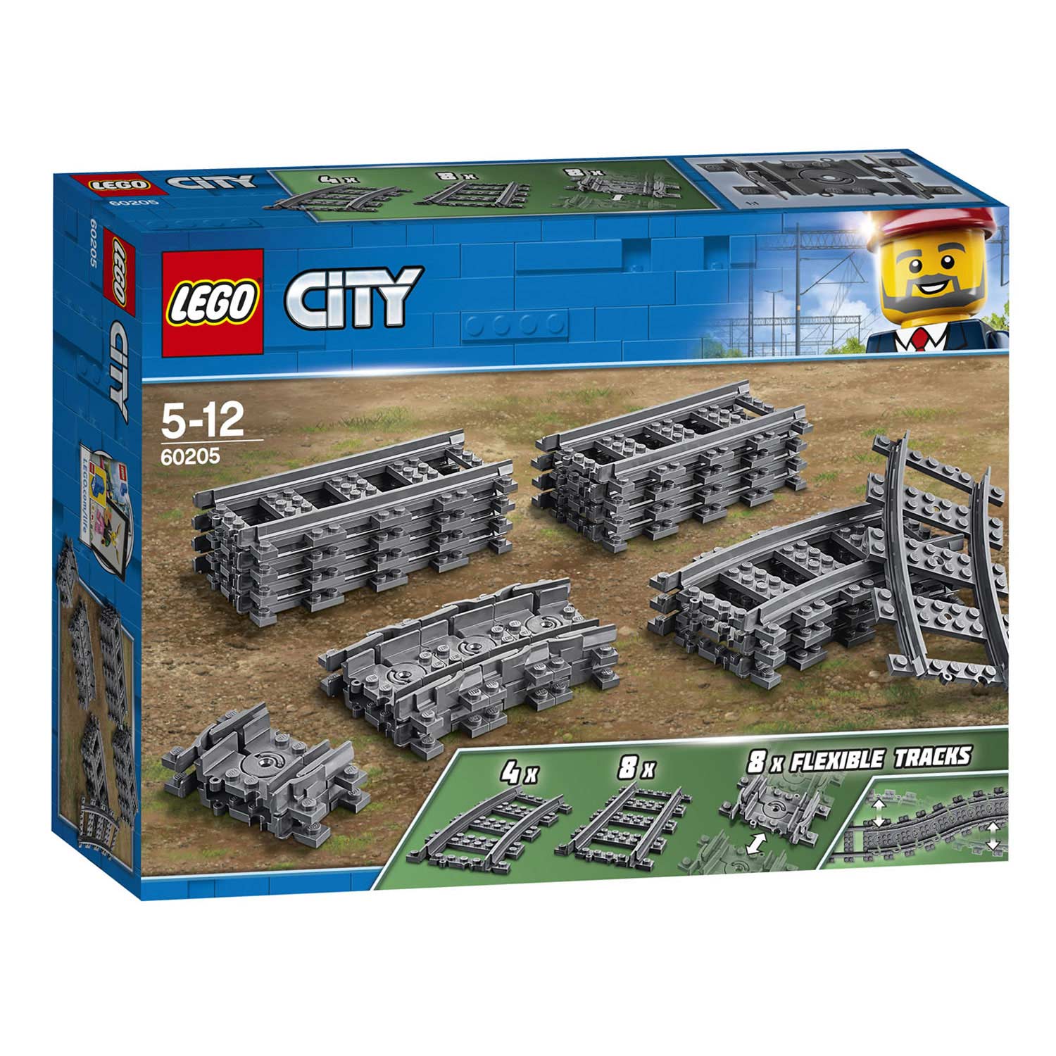 LEGO City 60205 Bahngleise