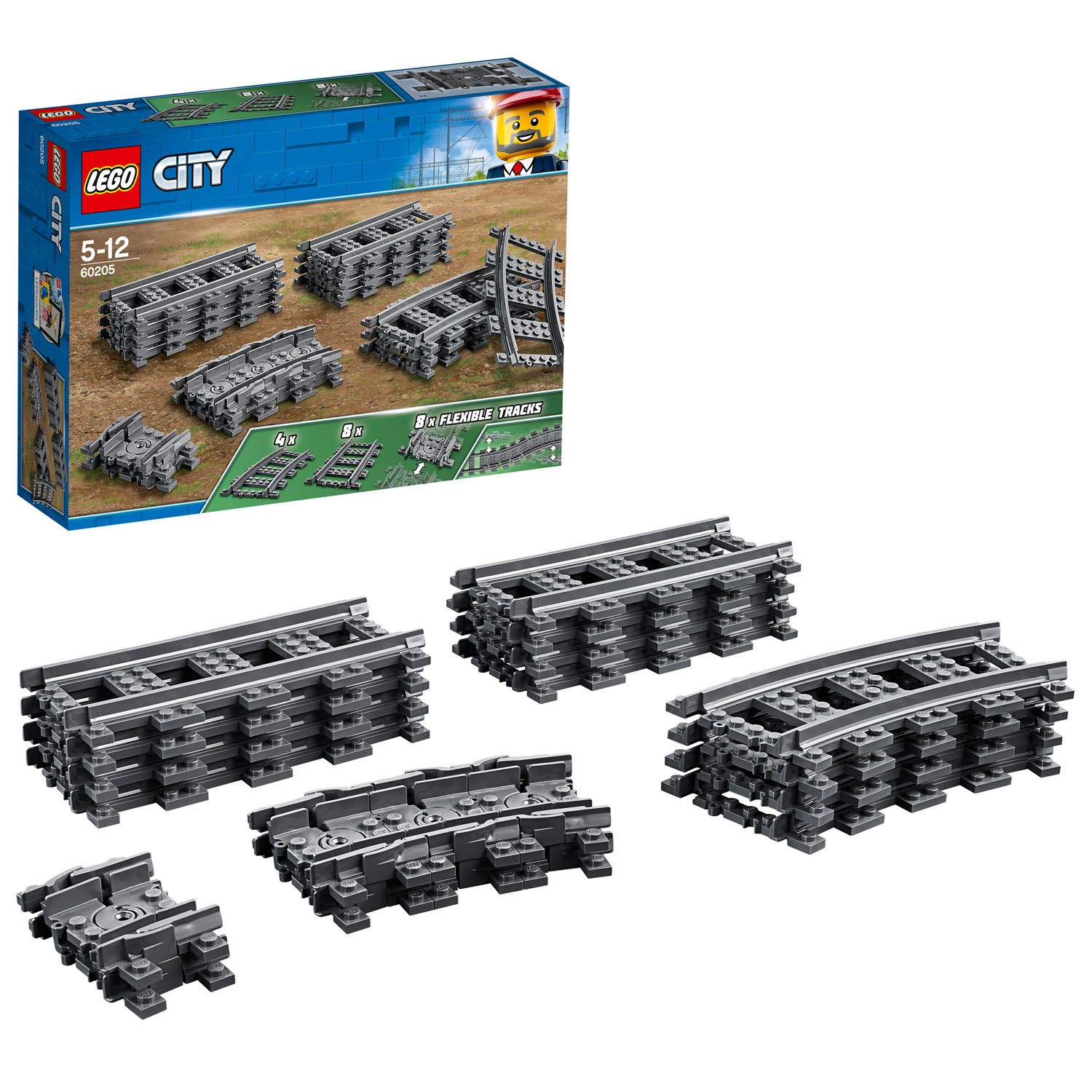 Lego LEGO City 60205 Treinrails
