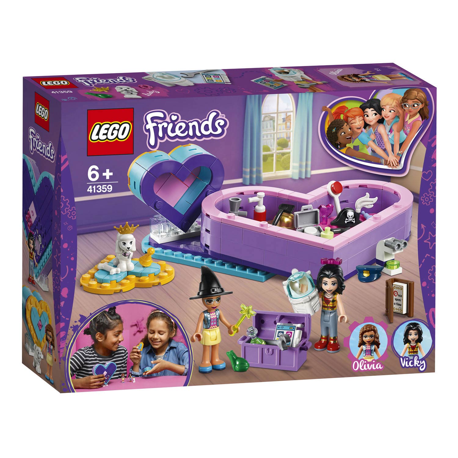 LEGO Friends 41359 Hartvormige Dozen Vriendschapspakket