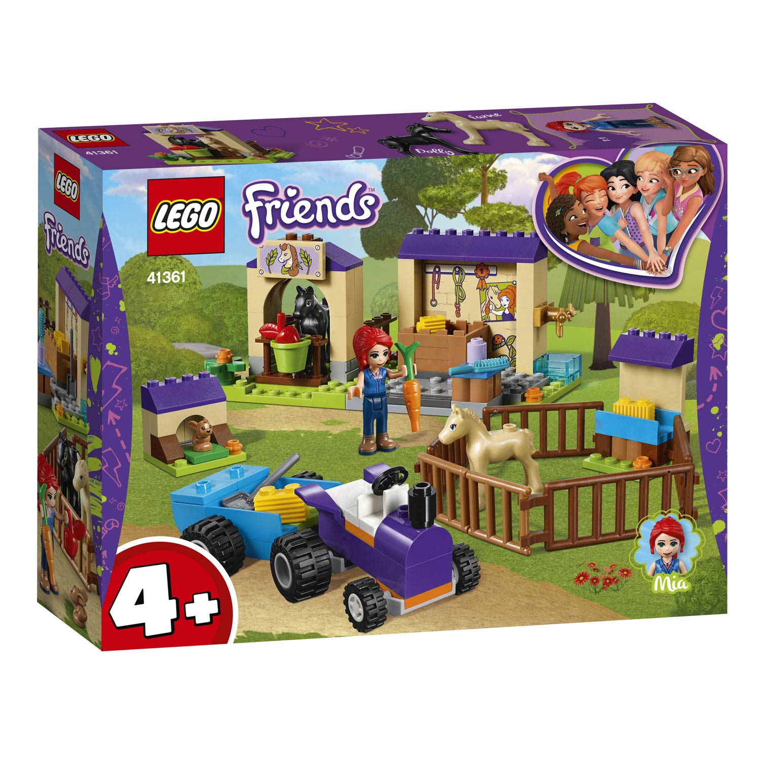 LEGO Friends 41361 Mia's Veulenstal