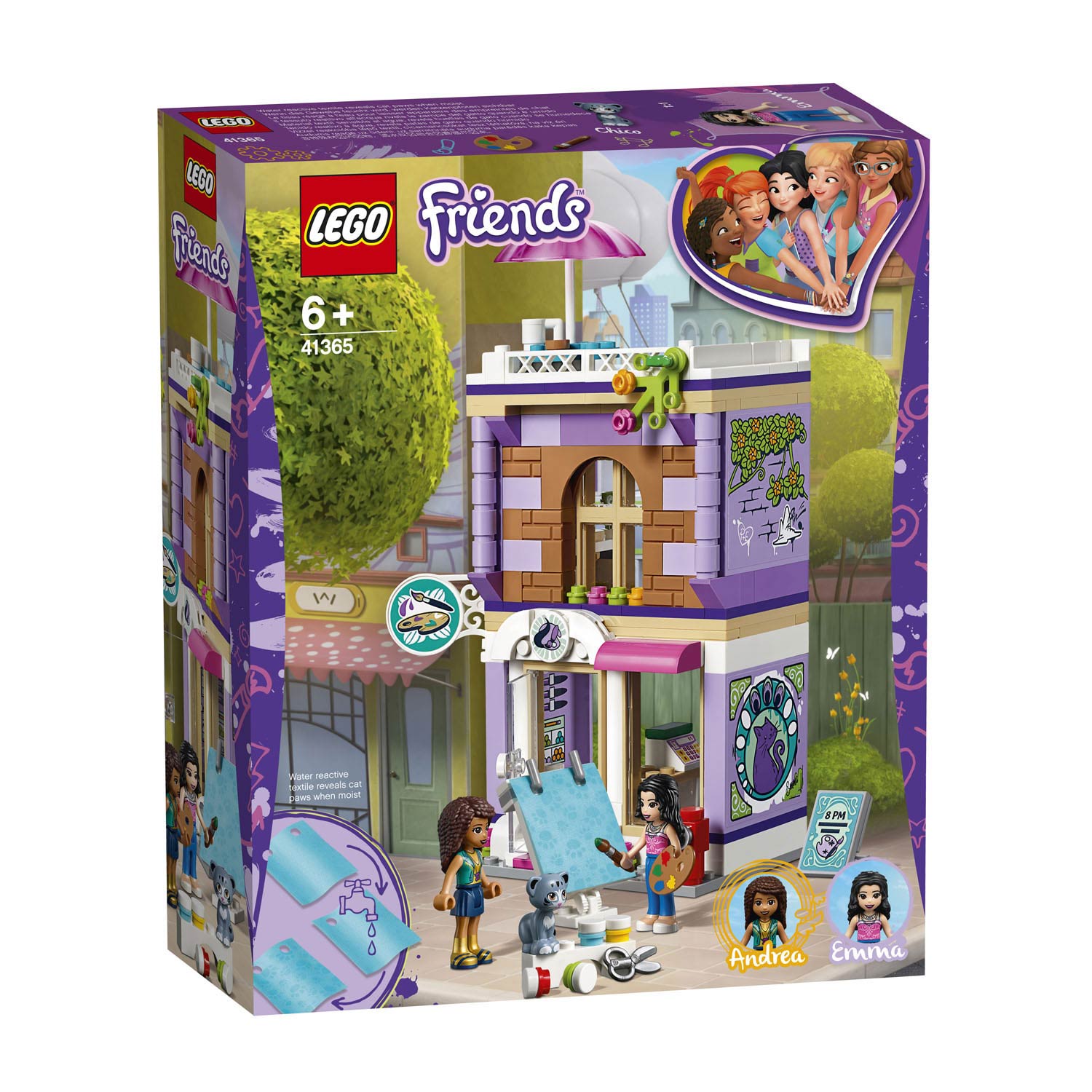 LEGO Friends 41365 Emma's Kunstatelier
